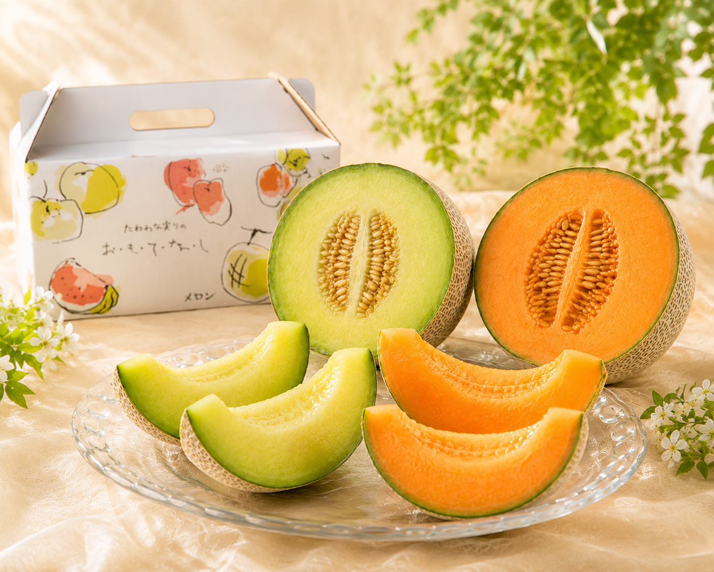 父の日ギフト】【夏ギフト】【お中元】四万十育ち 高糖度メロン食べ