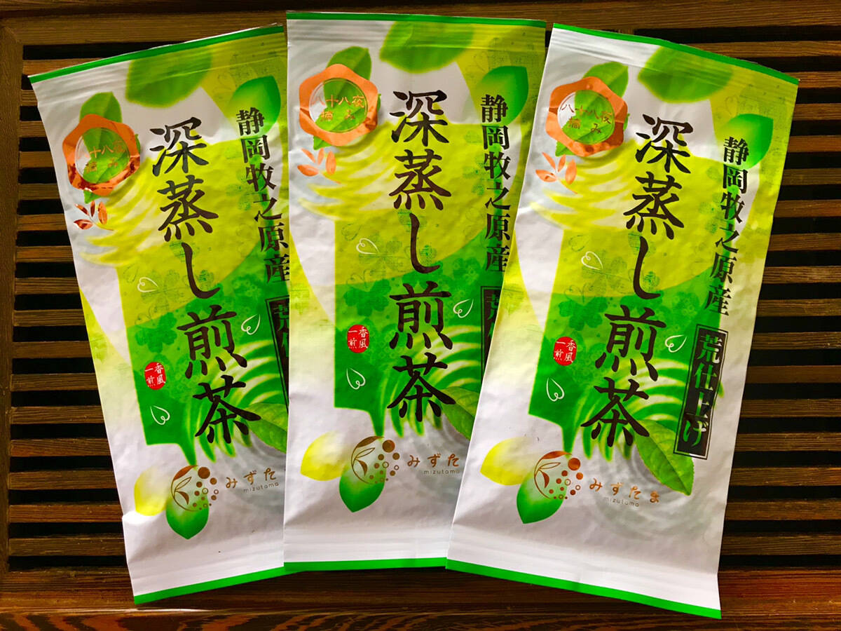 メール便・3袋セット】八十八夜 深蒸し茶 100g×3袋 静岡 牧之原 煎茶：静岡県産のその他日本茶｜食べチョク｜産地直送(産直)お取り寄せ通販 -  農家・漁師から旬の食材を直送