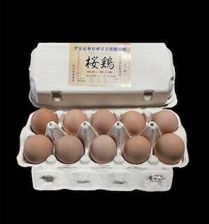 バレンタインセール】名古屋コーチンの卵 【桜鶏】20個+割れ保証付き