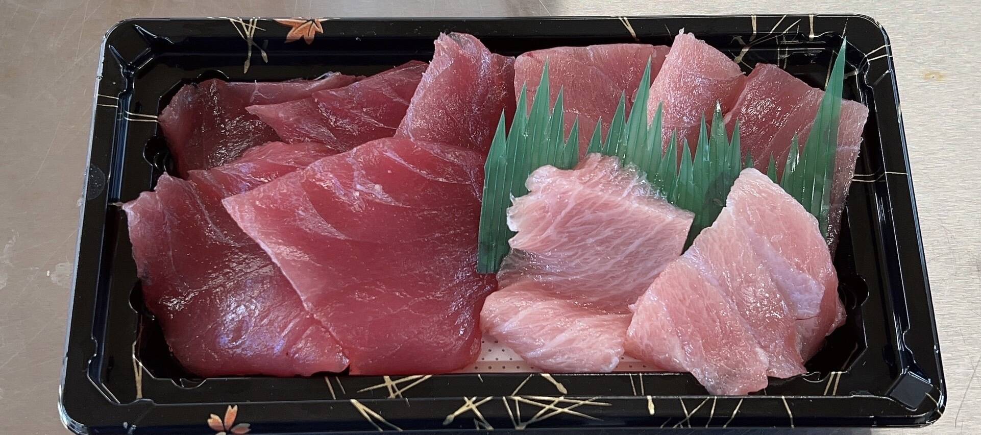 大間産まぐろお刺身・切り落とし・2点セット