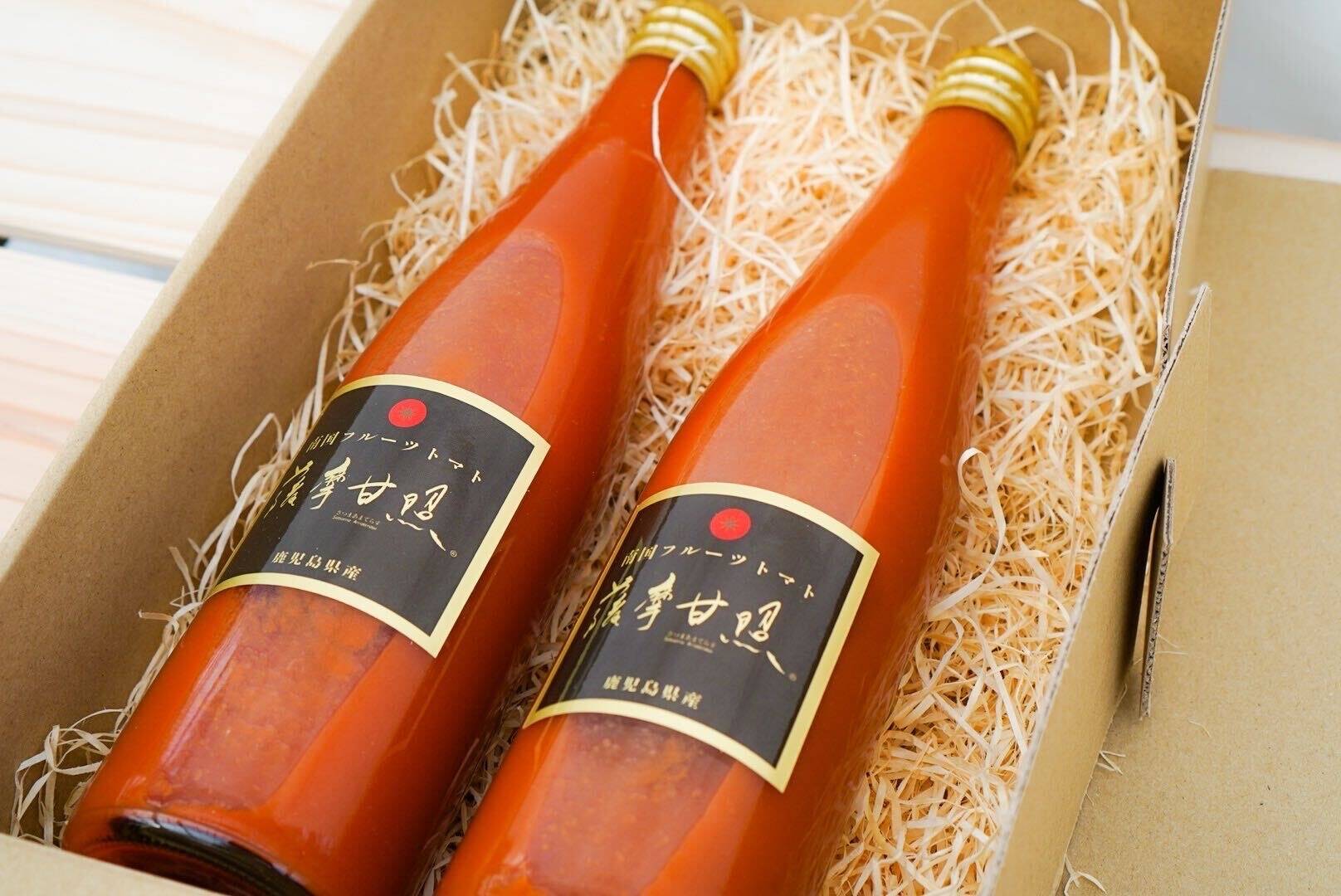 極・甘＞南国フルーツトマト『薩摩甘照』トマトジュースギフトセット