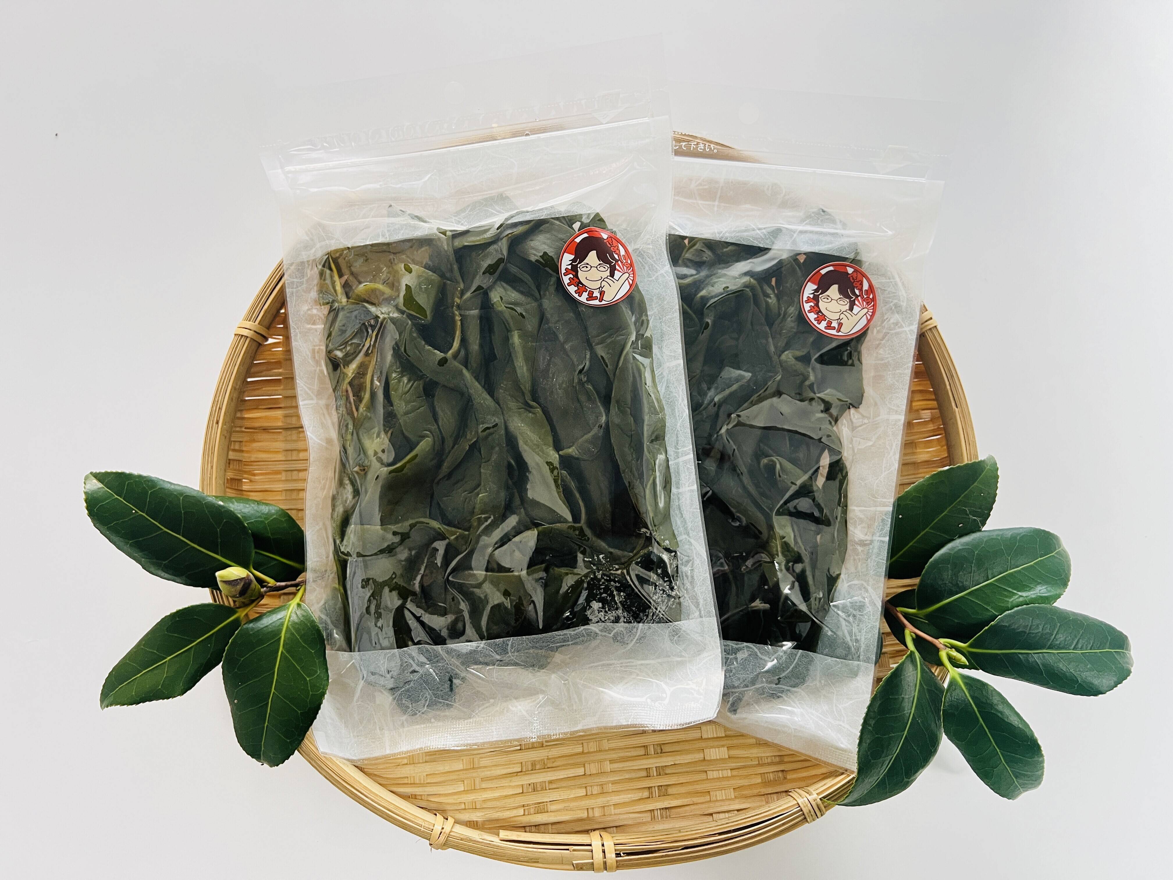 コリコリとした食感 茎わかめ250g×2パック（クリックポスト）：宮城県