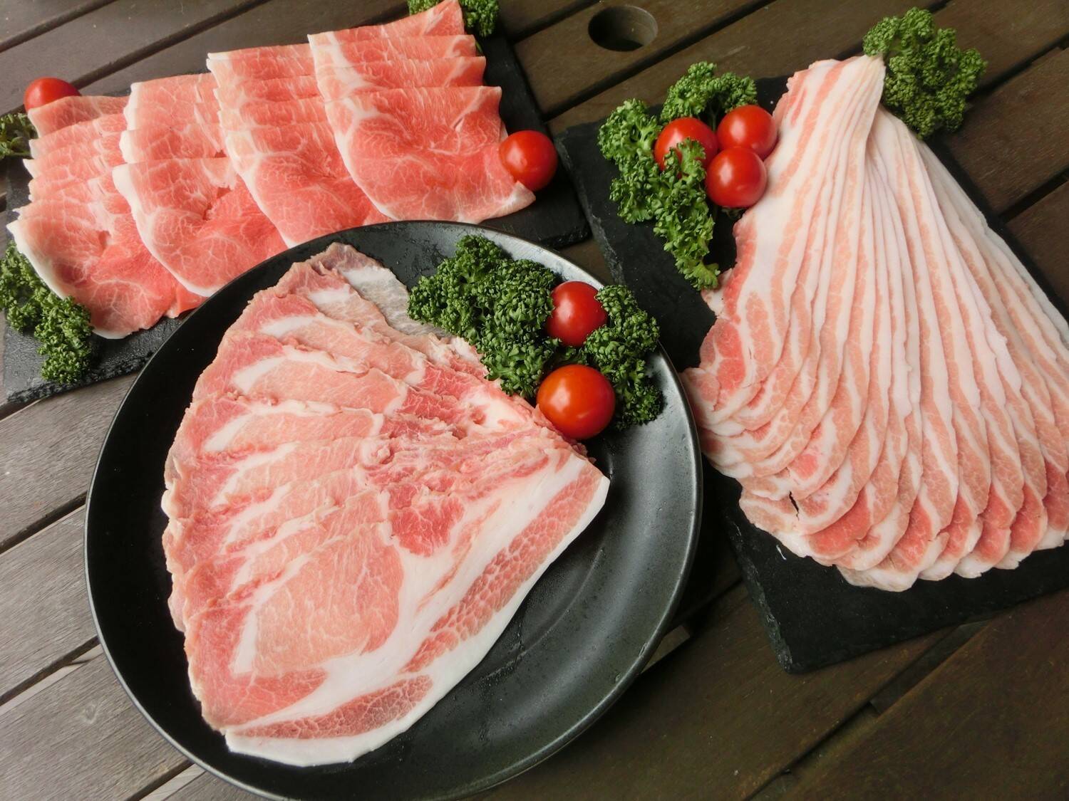 脂が甘くてさっぱり☆薄切り豚肉１.６kg詰め合わせ。４部位を【食べ ...