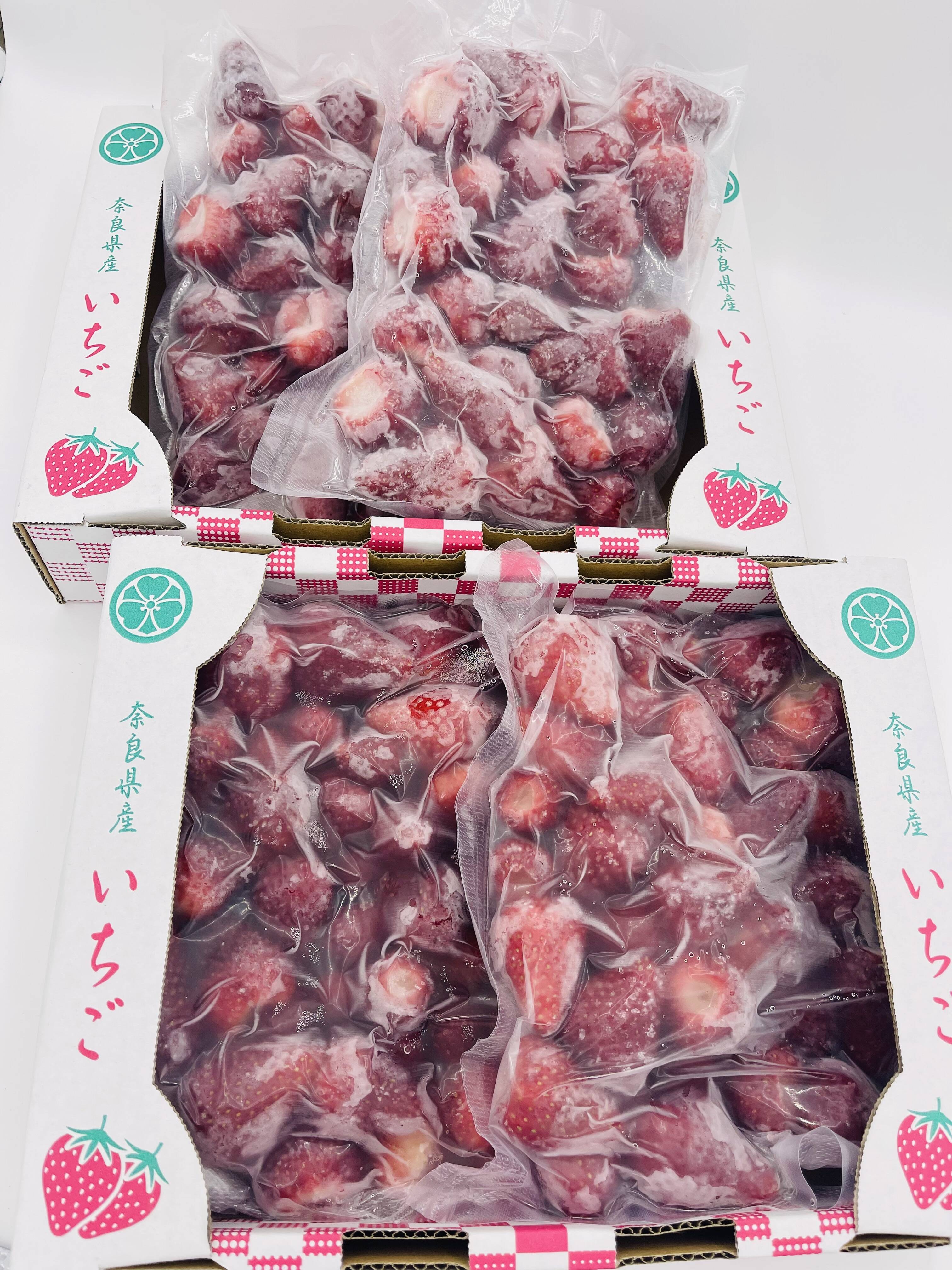 冷凍いちご『奈良県産　古都華』１㎏　農家直送