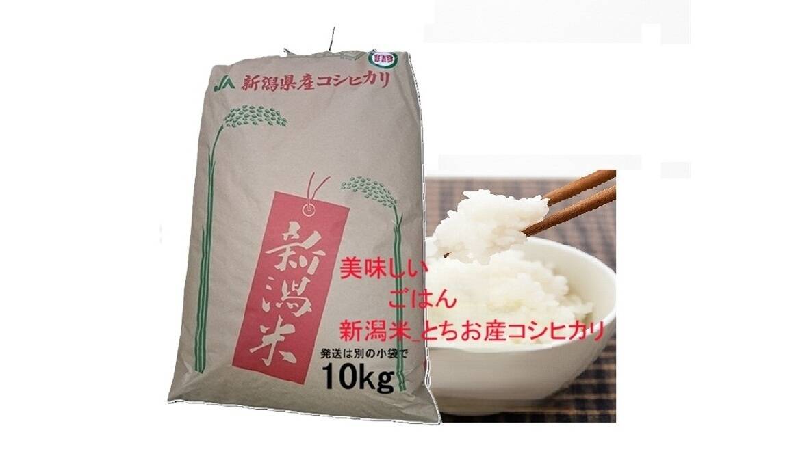 令和7年 新米・予約】【第2弾】 【新潟・とちお産コシヒカリ