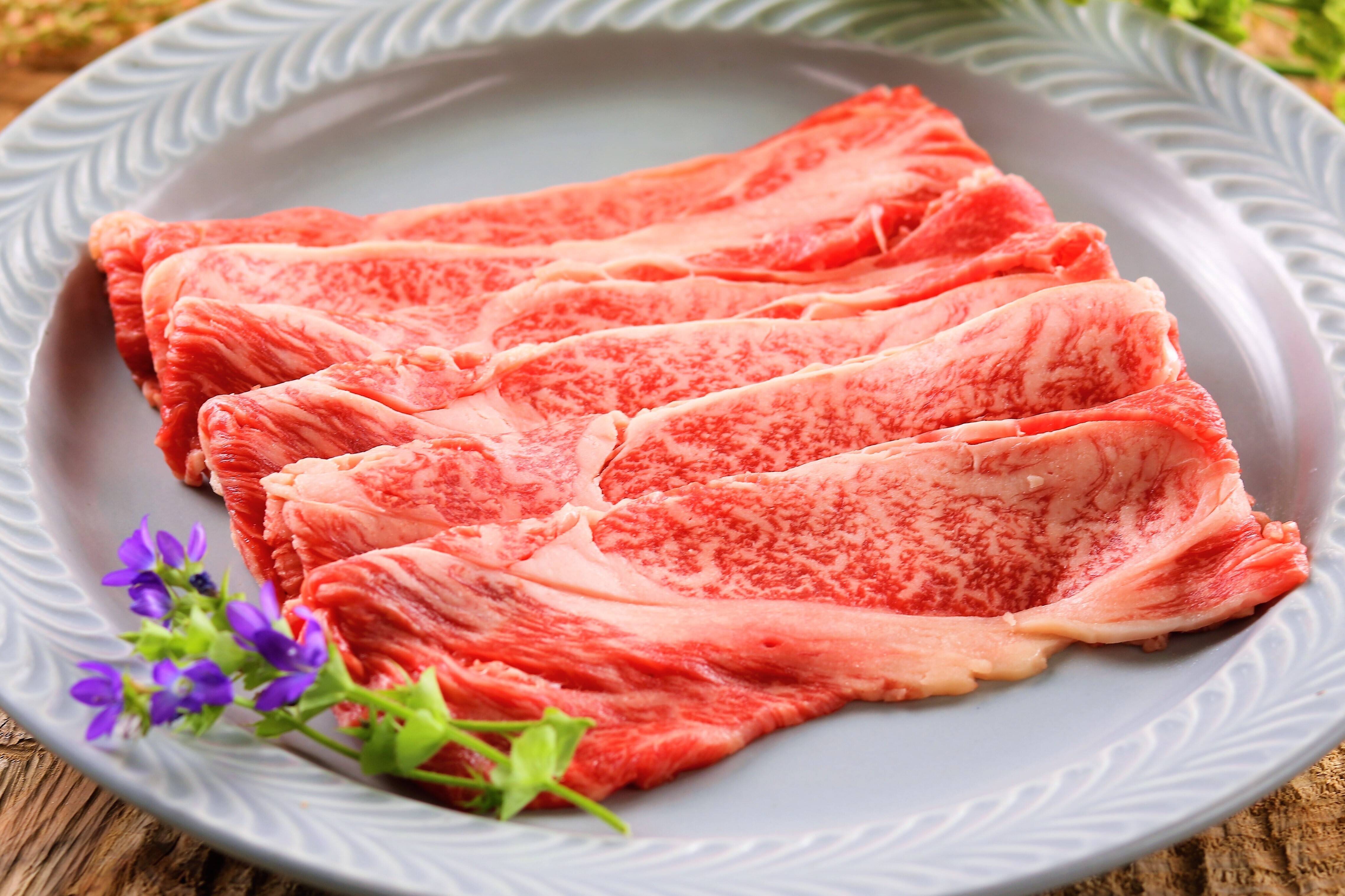 お試しBOX】しゃぶしゃぶ用ロース300g 自然派グラスフェッド黒毛和牛