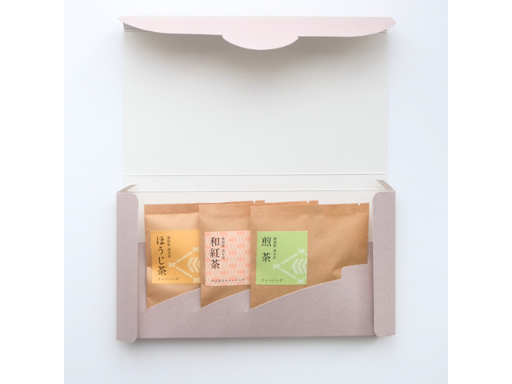 ギフトセット】 煎茶・和紅茶・ほうじ茶(各3パック)ティーバッグ ギフトセット】 煎茶・和紅茶・ほうじ茶(各3パック)ティーバッグ