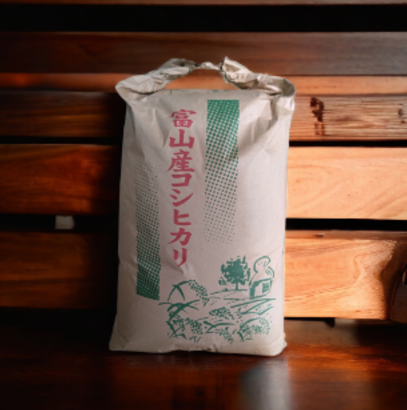 令和7年新米】富山湾一望米7年産コシヒカリ玄米30kg：富山県産の