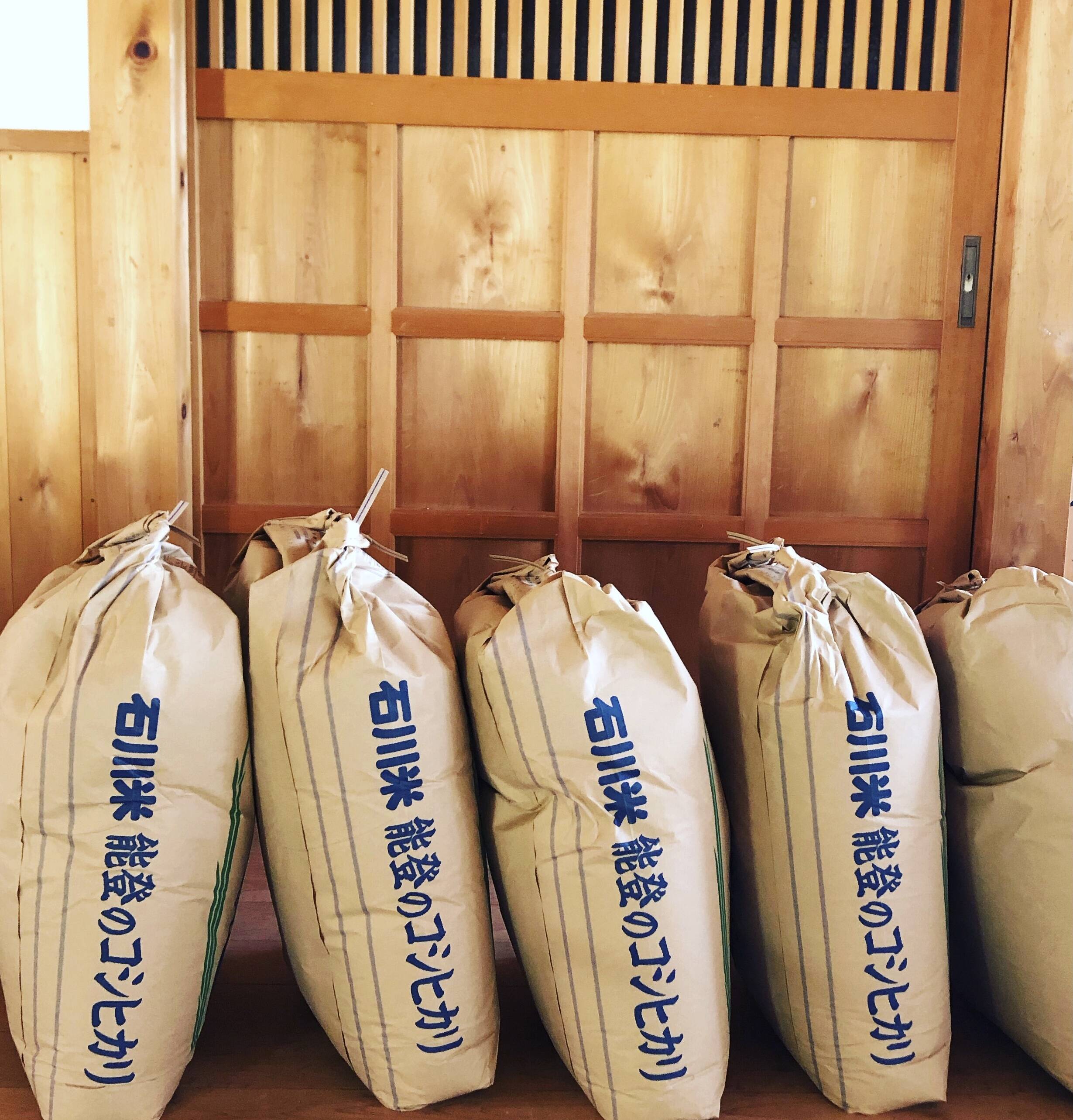 【玄米】石川米(能登産コシヒカリ)30kg - 世界農業遺産の地で栽培されたお米 能登のコシヒカリ特別栽培米・30kg（玄米）：石川県産のコシヒカリ