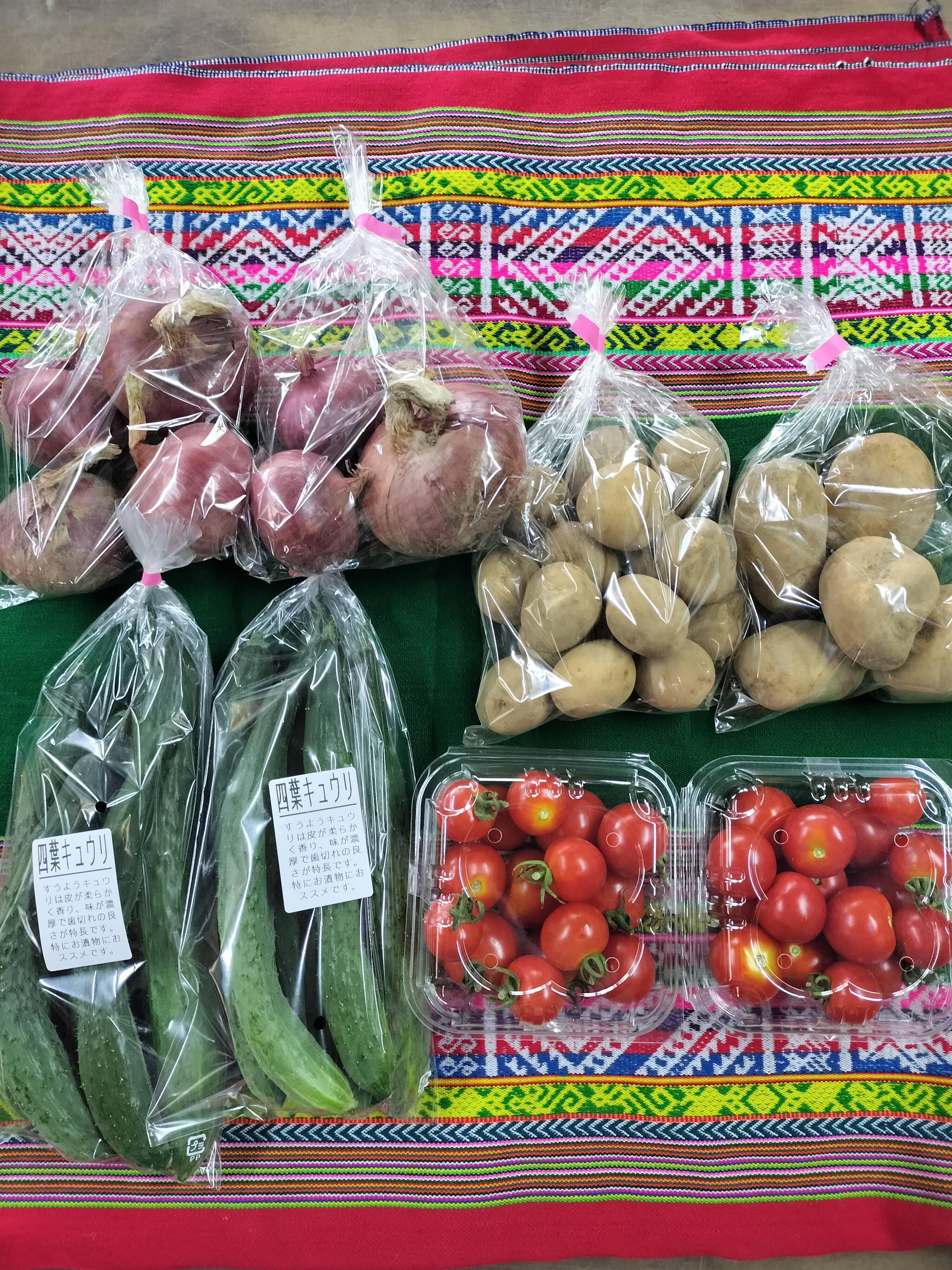 フードレスキュー 農園自慢の夏野菜セット4種・8袋☆パチャママ農園