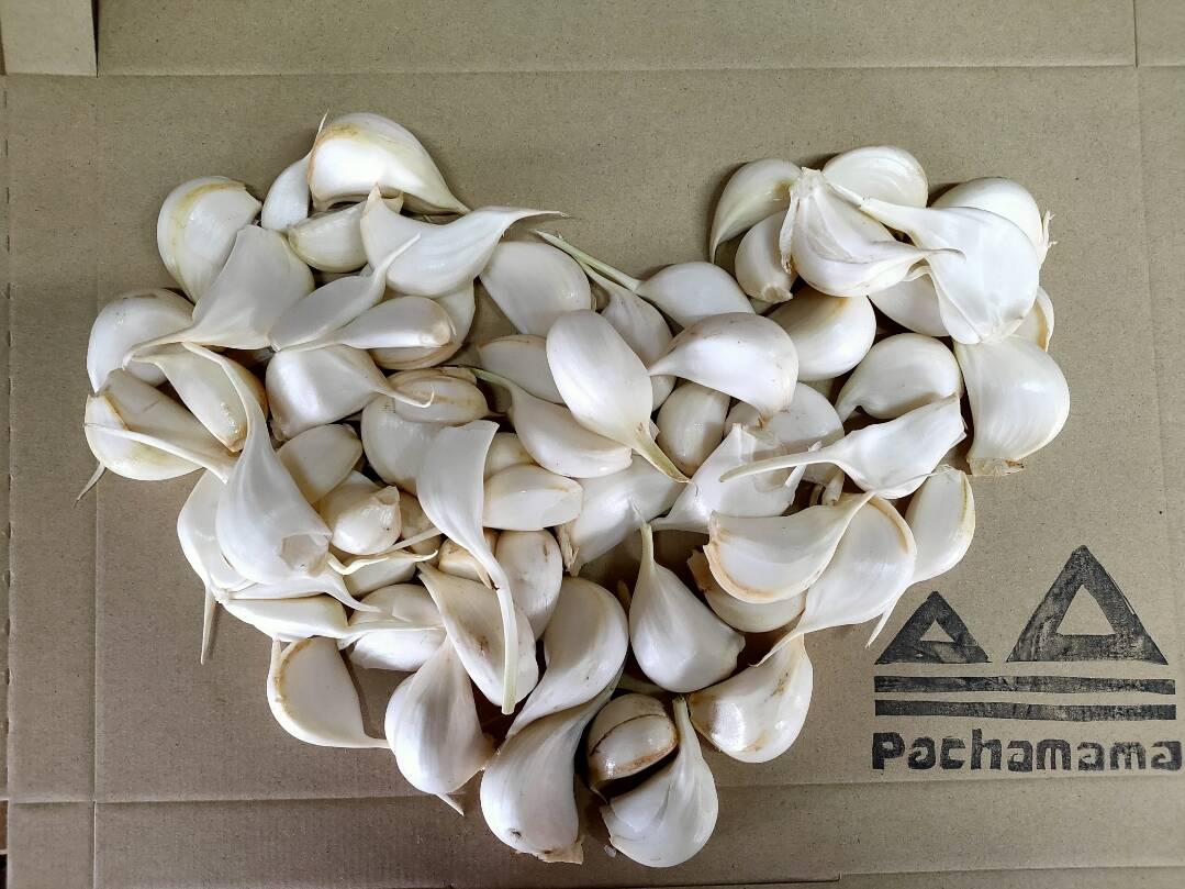 にんにくバラ 300g☆にんにく4-5個分 クリックポスト発送：茨城県産の