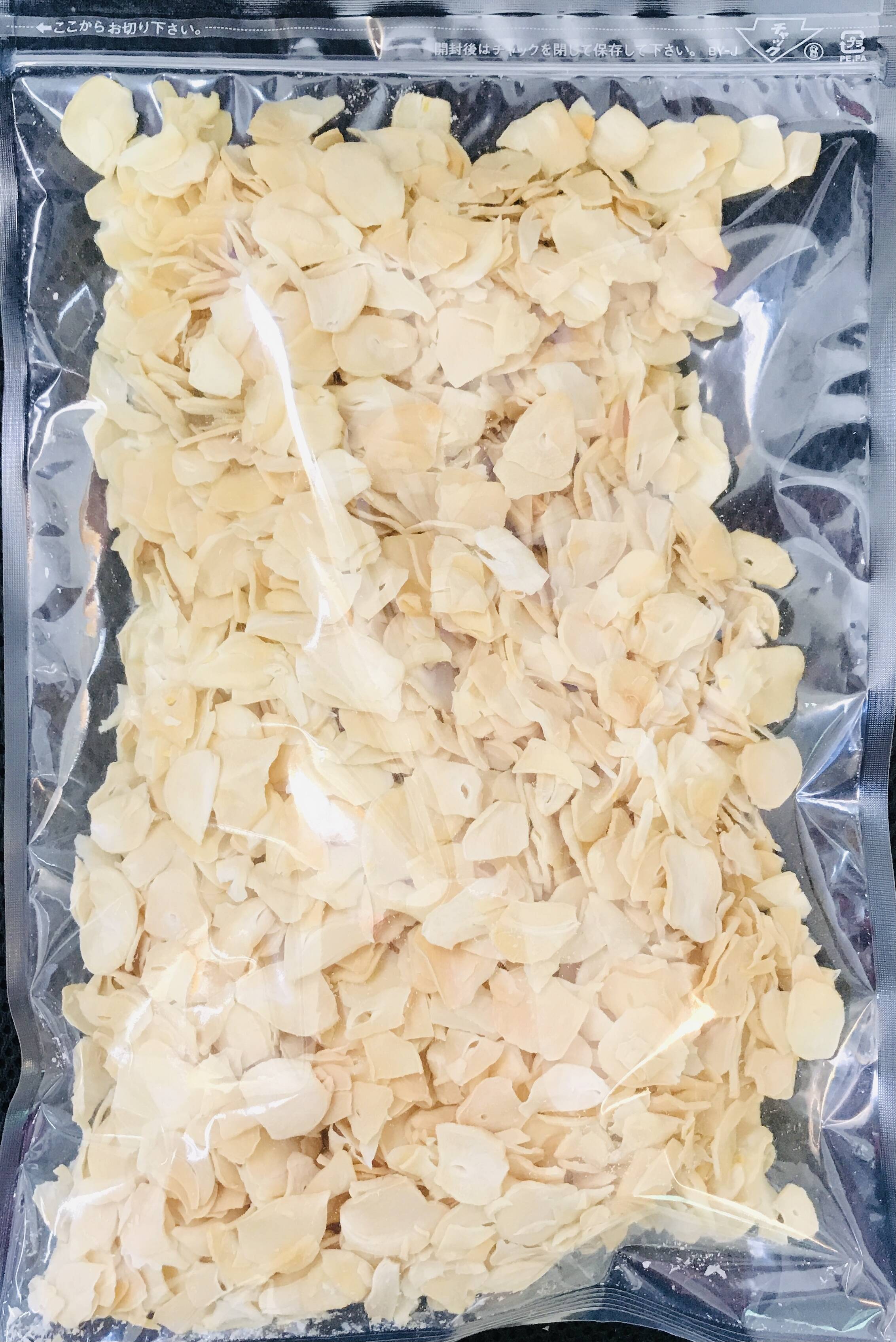 青森県産にんにくスライス (乾燥) 500g：青森県産の加工品｜食べチョク