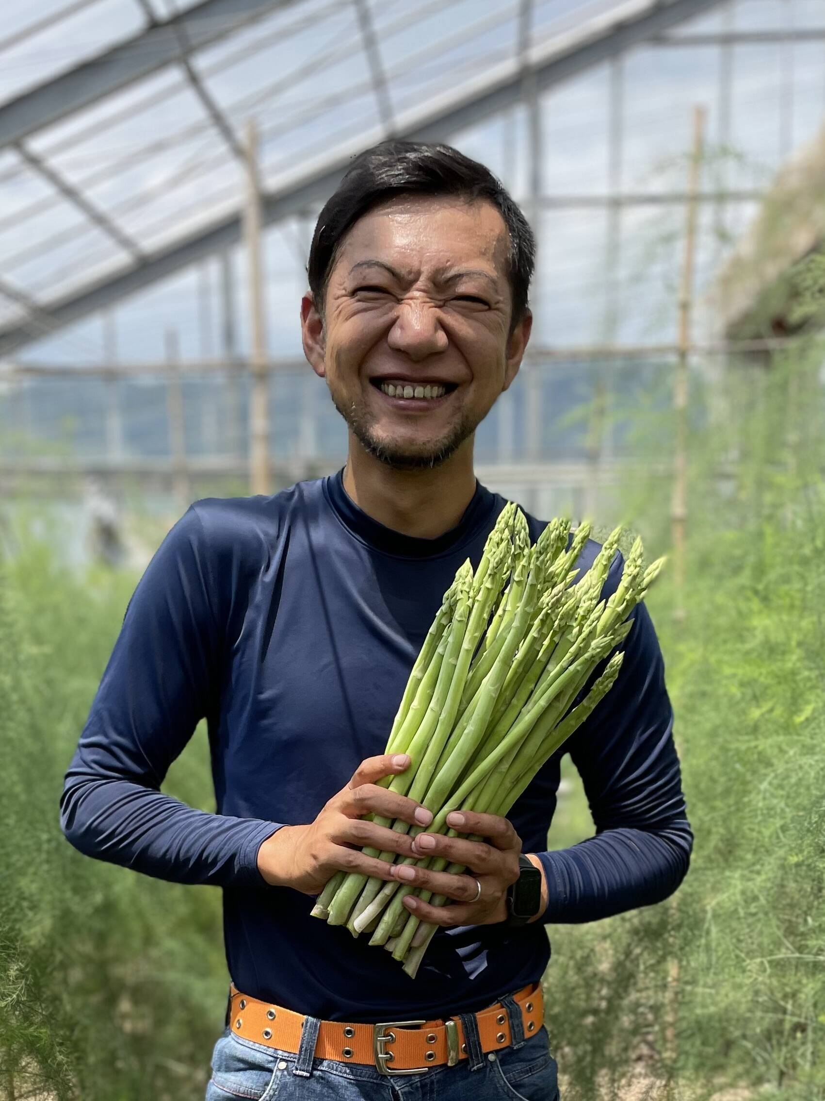 化学農薬・化学肥料不使用！アスパラガス 2Lサイズ800g：茨城県産