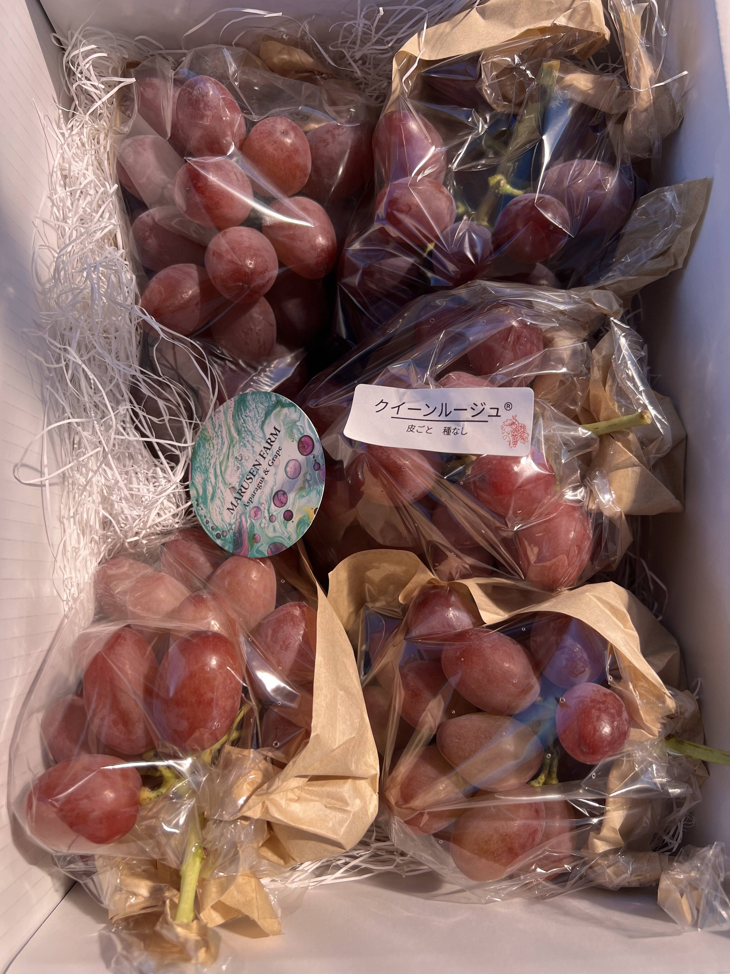 自家用】 クイーンルージュ®︎ 約2kg【長野県限定品種】：長野県産の