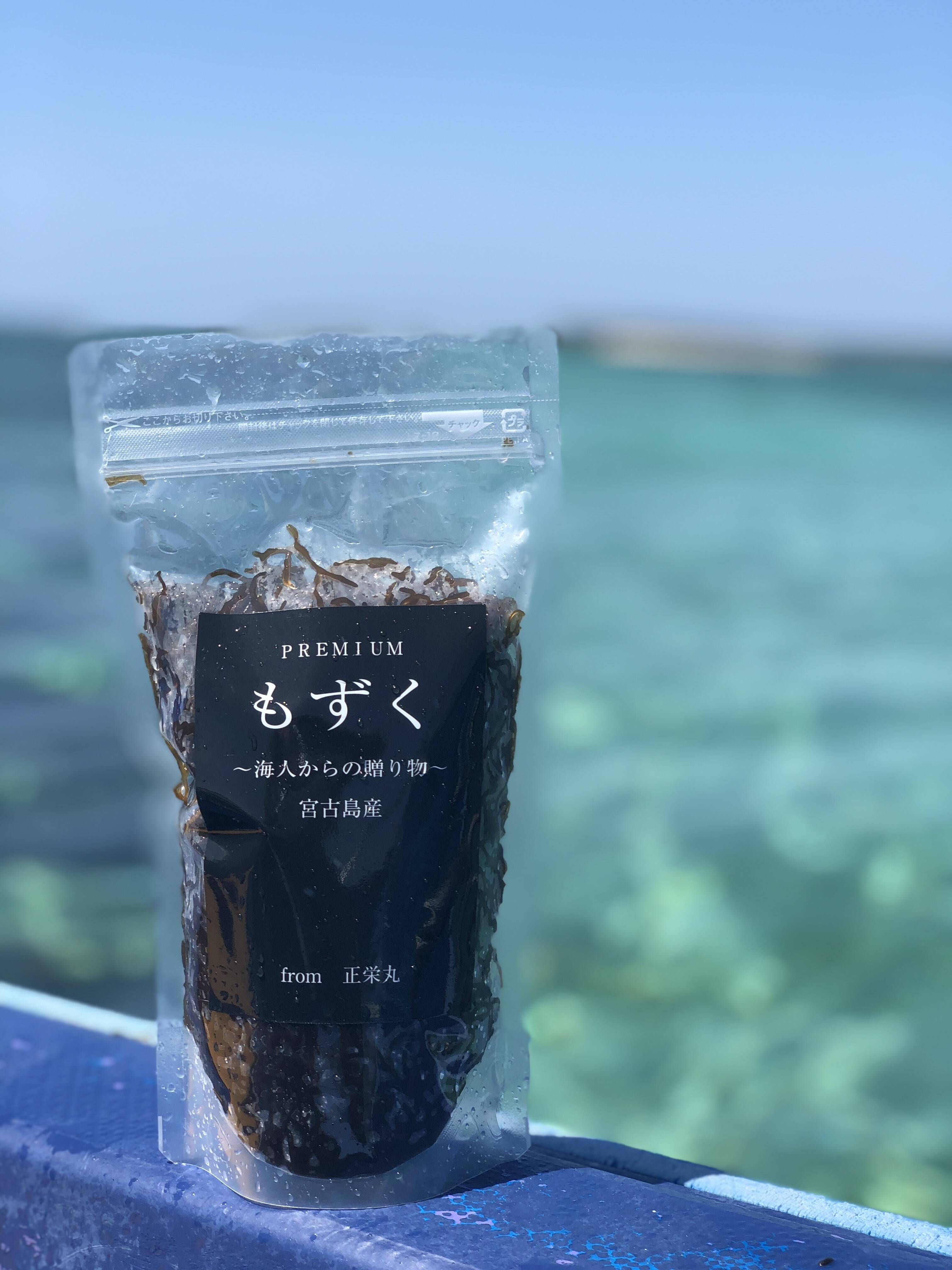 SNSで中毒者続出‼️ 宮古島産もずく(300g×4) もずくのタレ付き(280ml