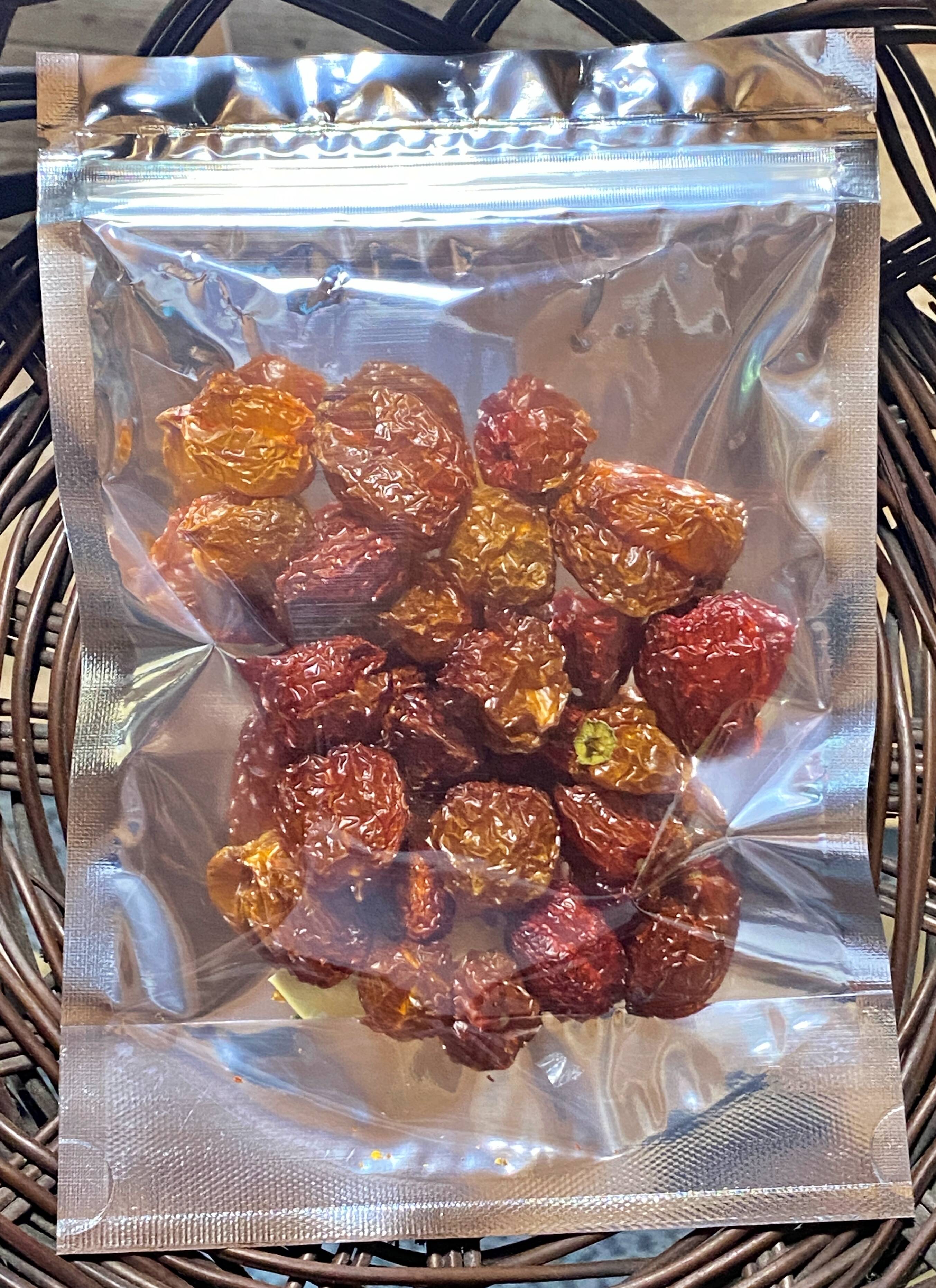 乾燥ホールハバネロ20g🔥香り豊か・激辛料理に最適👨‍🍳：和歌山県産の
