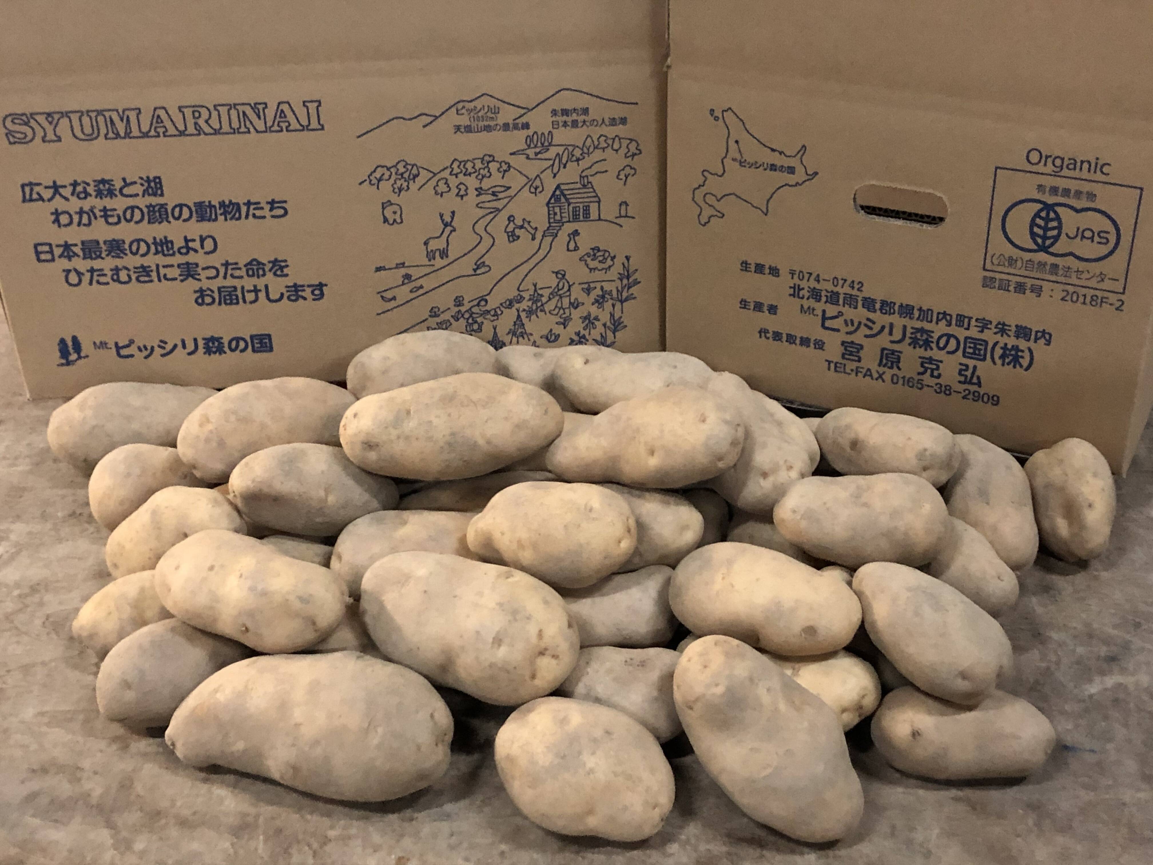 有機栽培馬鈴薯メークイン１０ｋｇ 北海道産のじゃがいも 食べチョク 産地直送 産直 お取り寄せ通販 農家 漁師から旬の食材を直送