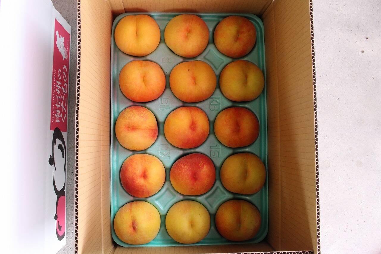 黄金桃１５　３箱 kodawari-yamagata_602