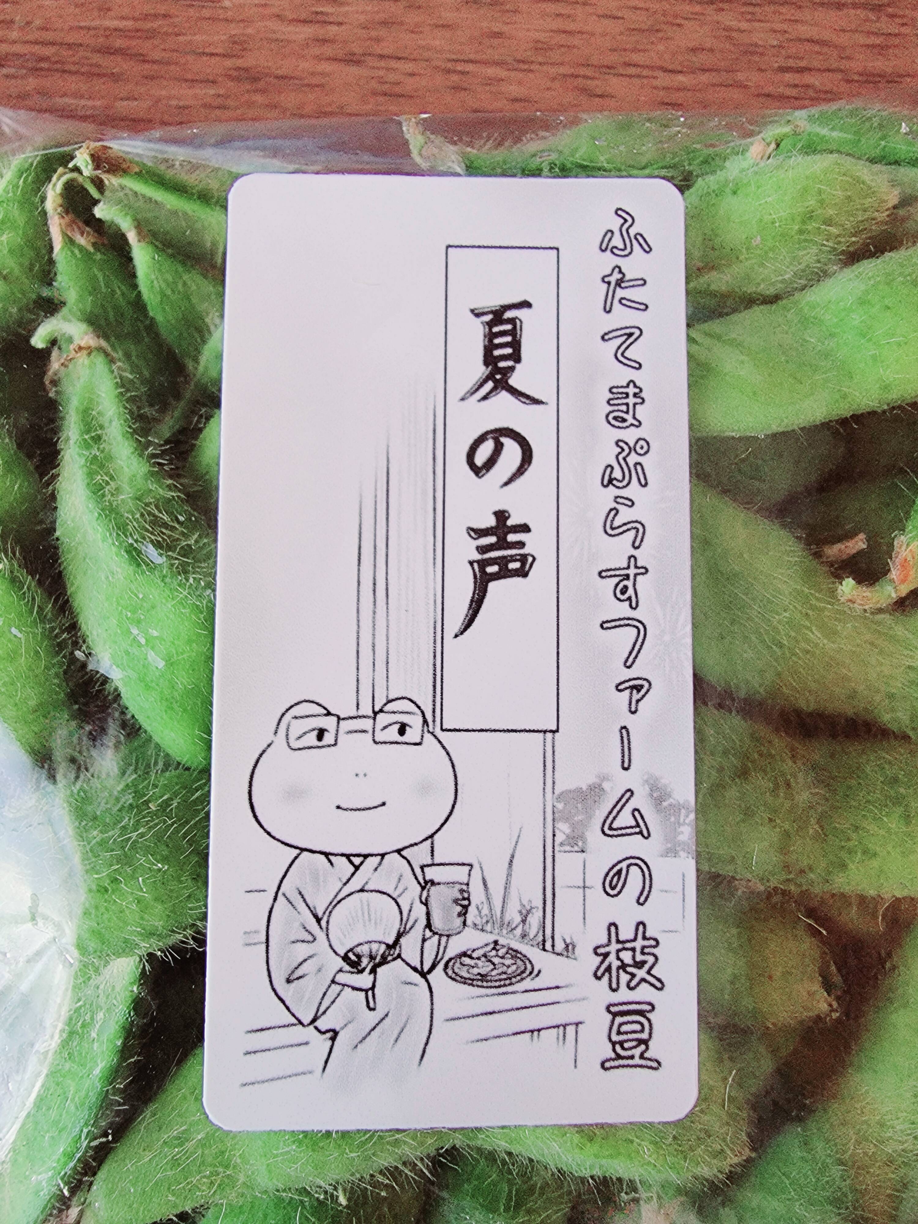 風味豊かで甘い茶豆の枝豆『夏の声』1kg：兵庫県産の夏の声｜食べ