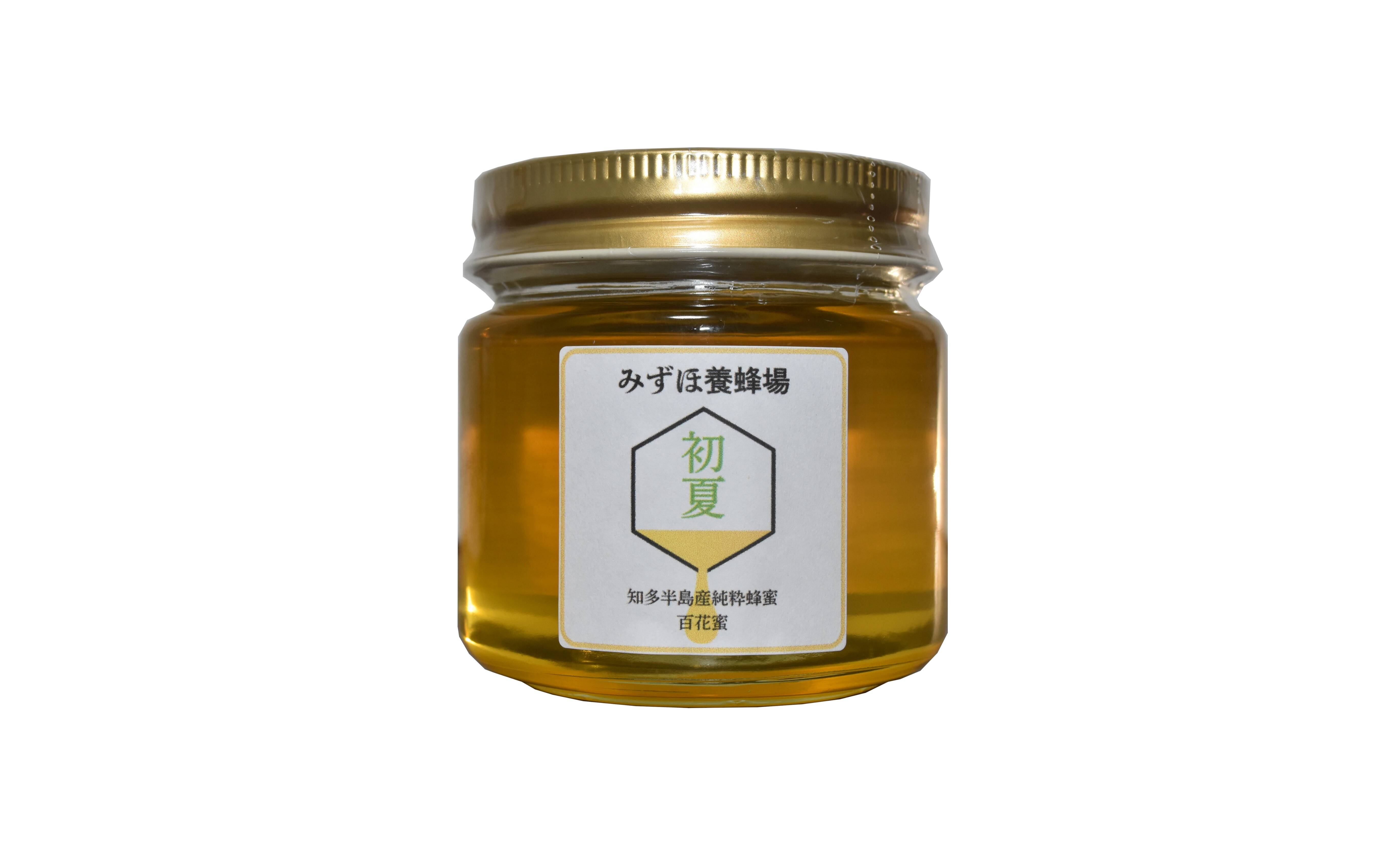 非加熱・純粋はちみつ】2025年度知多半島産 初夏の百花蜜(150g)：愛知