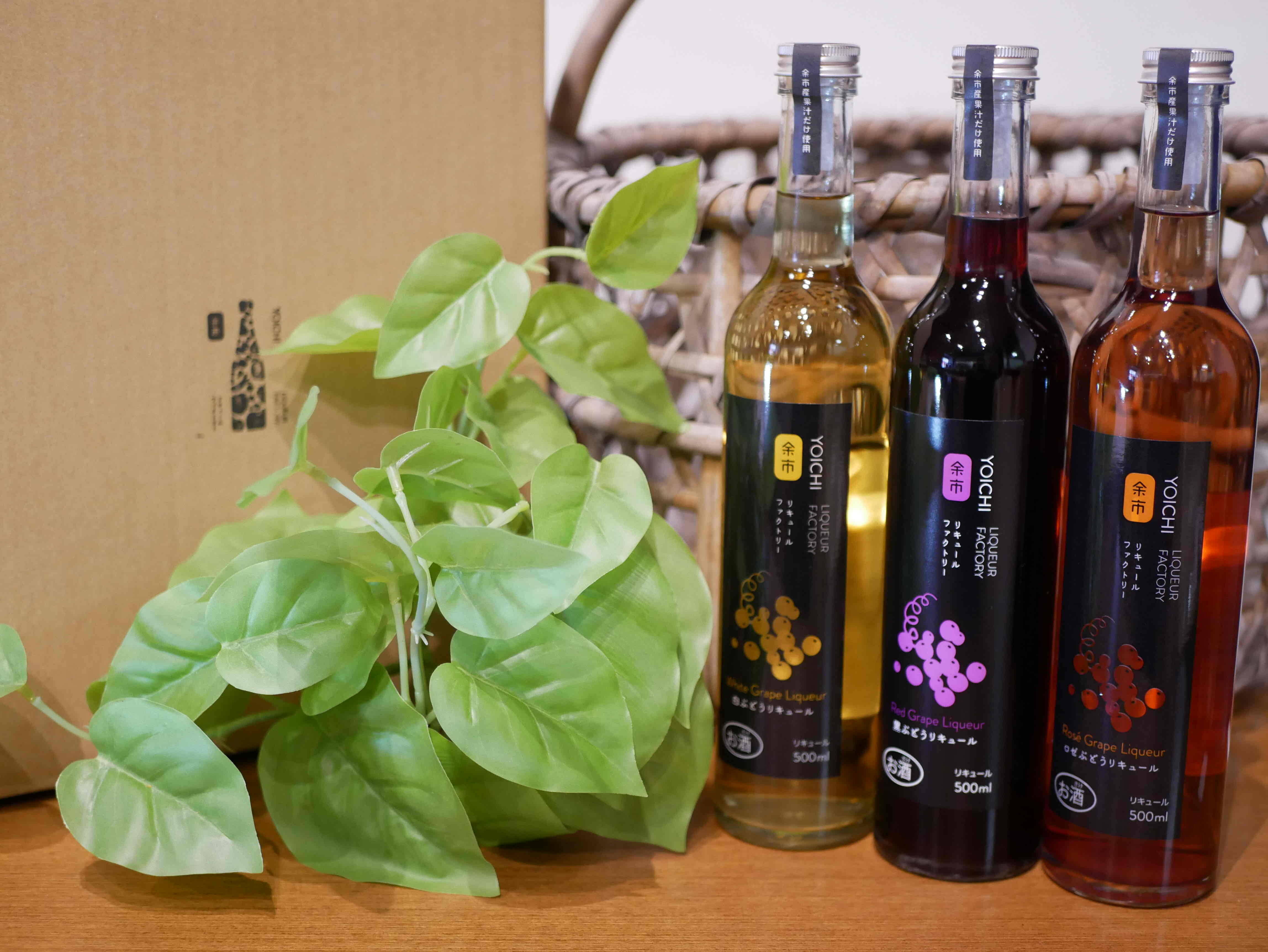 ぶどうリキュール6点飲み比べセット：北海道産のリキュール｜食べ