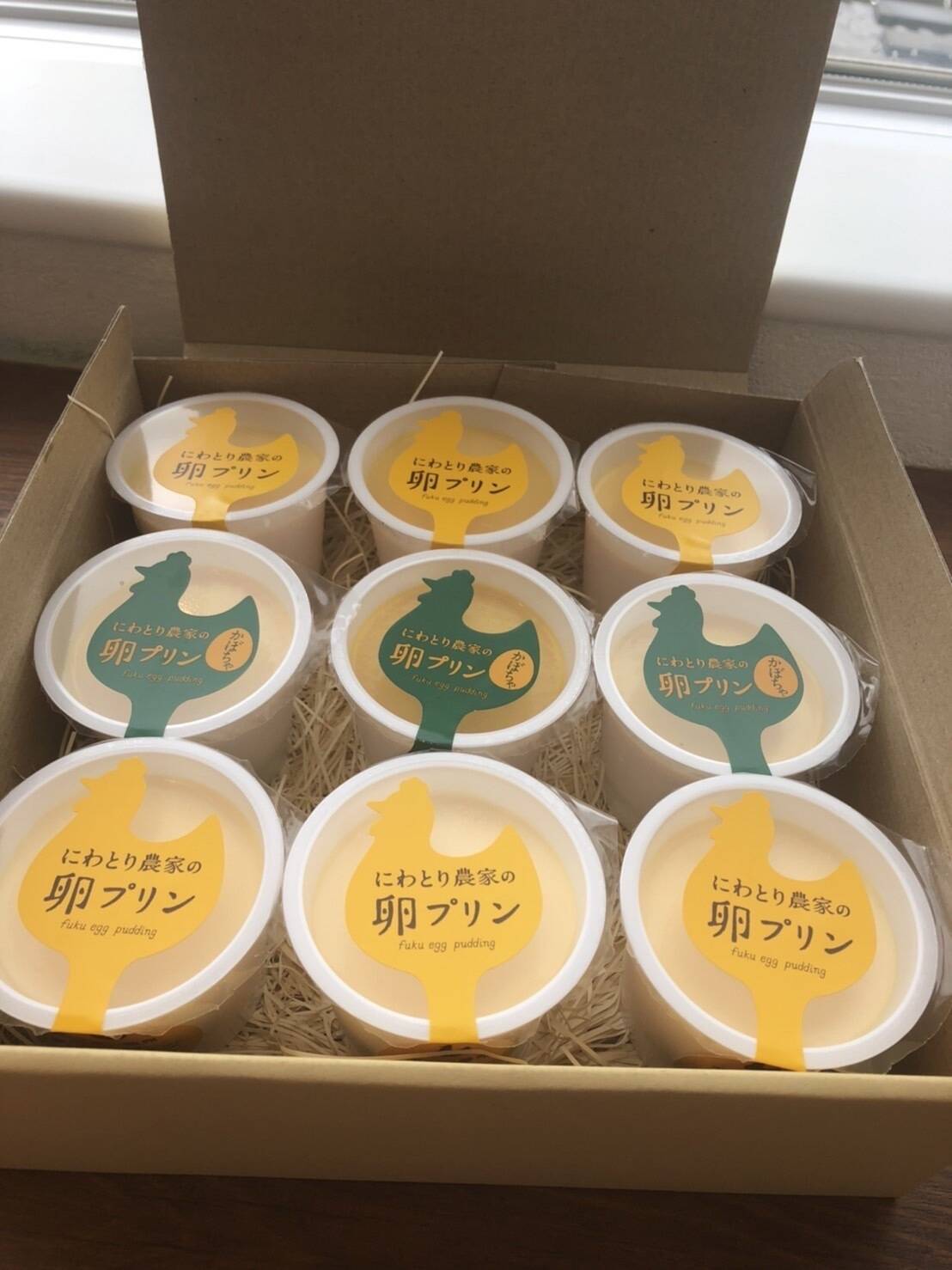 プリン様 プリン満喫9個セット（プレーン6個＆かぼちゃ3個)：福井県産のその他卵