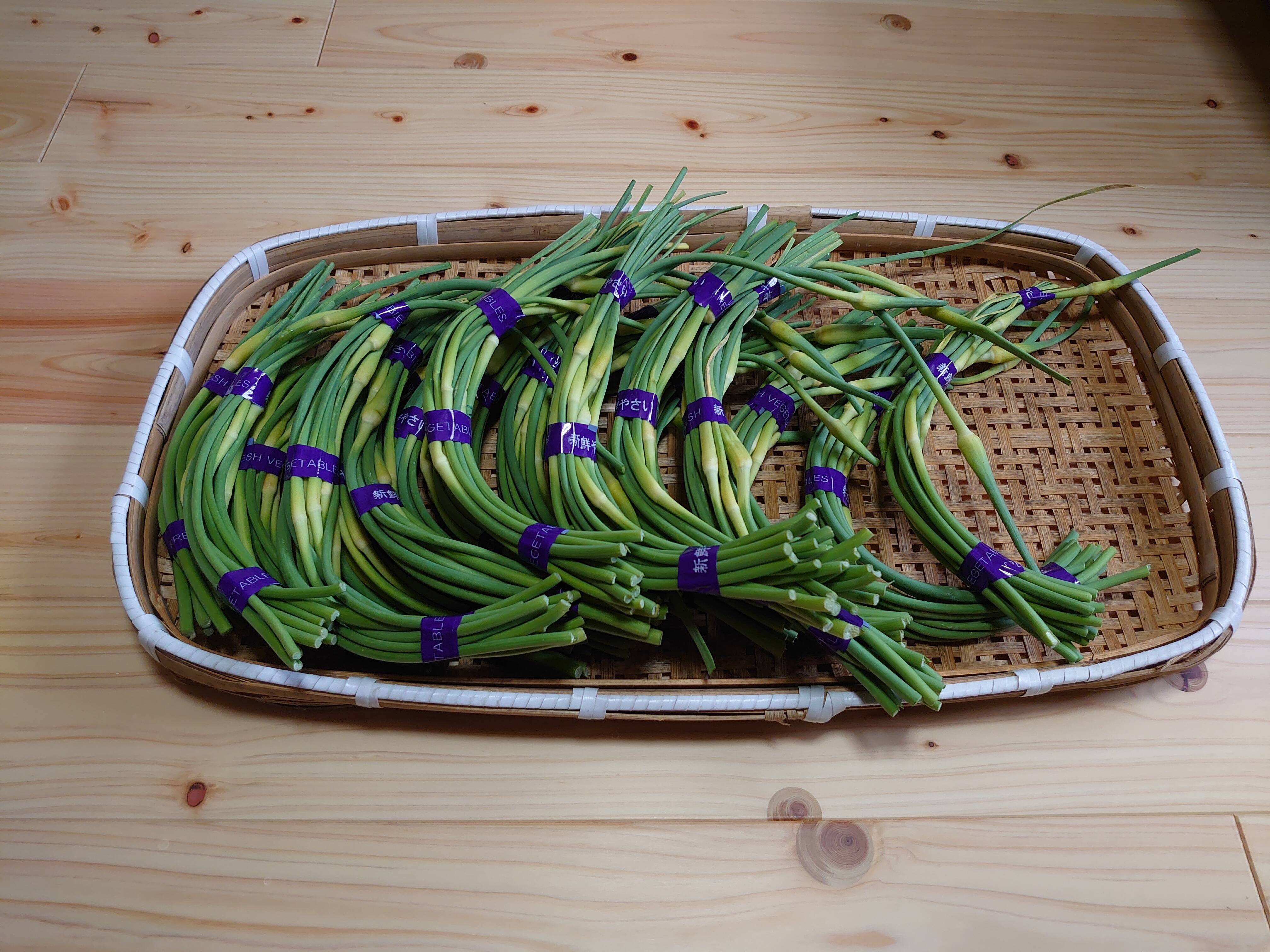 朝採れ野菜 葉にんにく3キロ - 野菜