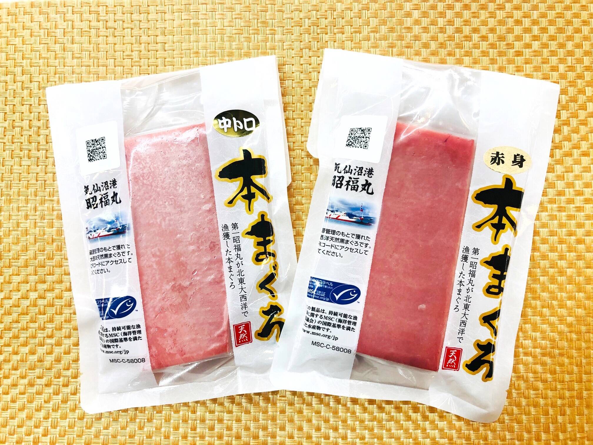 第1昭福丸が漁獲した天然本まぐろ 中トロ&赤身 360ｇ：宮城県産のマグロ｜食べチョク｜産地直送(産直)お取り寄せ通販 - 農家・漁師から旬の食材を直送