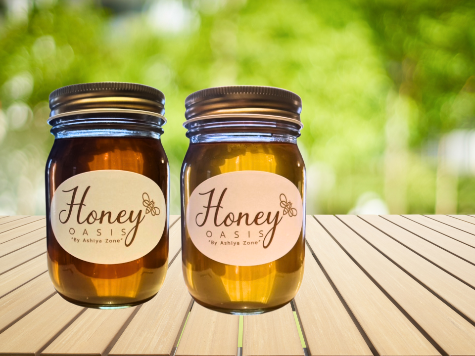 ケンポナシ・卯の花】500g×2本セット 国産はちみつ 【非加熱・無添加