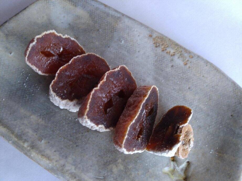 ドライフルーツ【市田の干し柿】無くん蒸（250g×2袋）：長野県産の市田