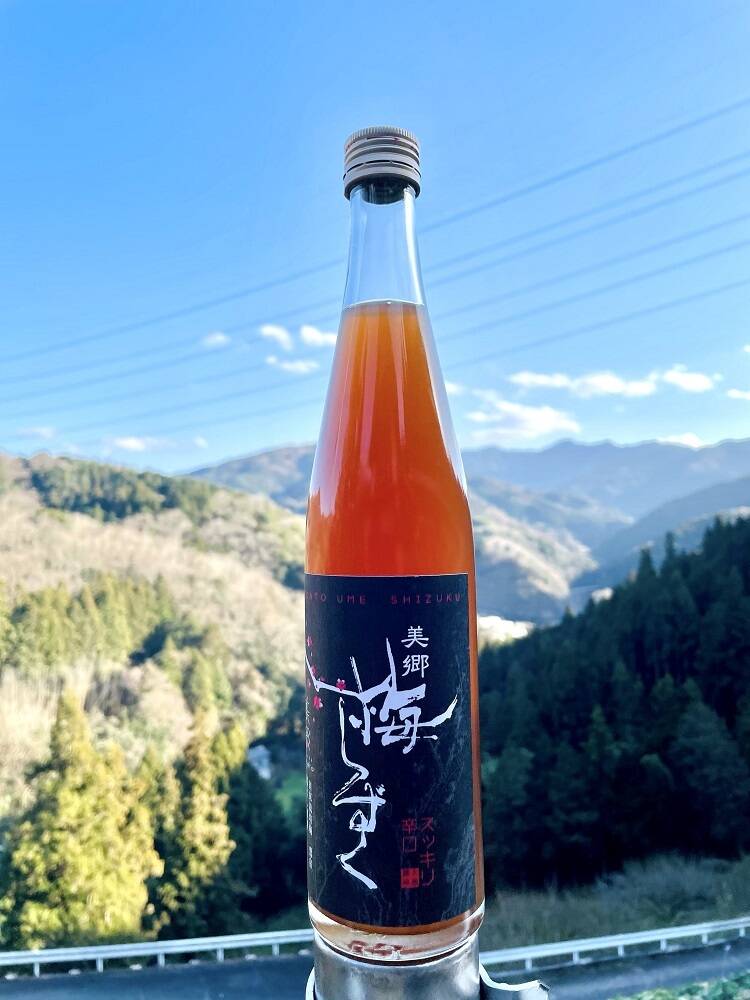 甘くない上にスッキリ呑める辛口梅酒「梅しずく」500ml アルコール度数