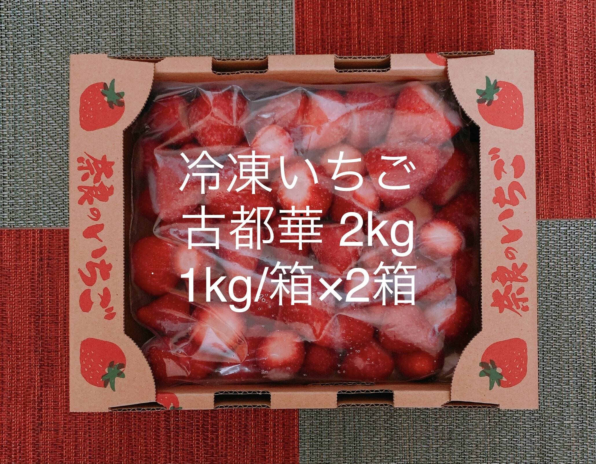 奈良県産 冷凍イチゴ 古都華&真珠姫 各２キロセット