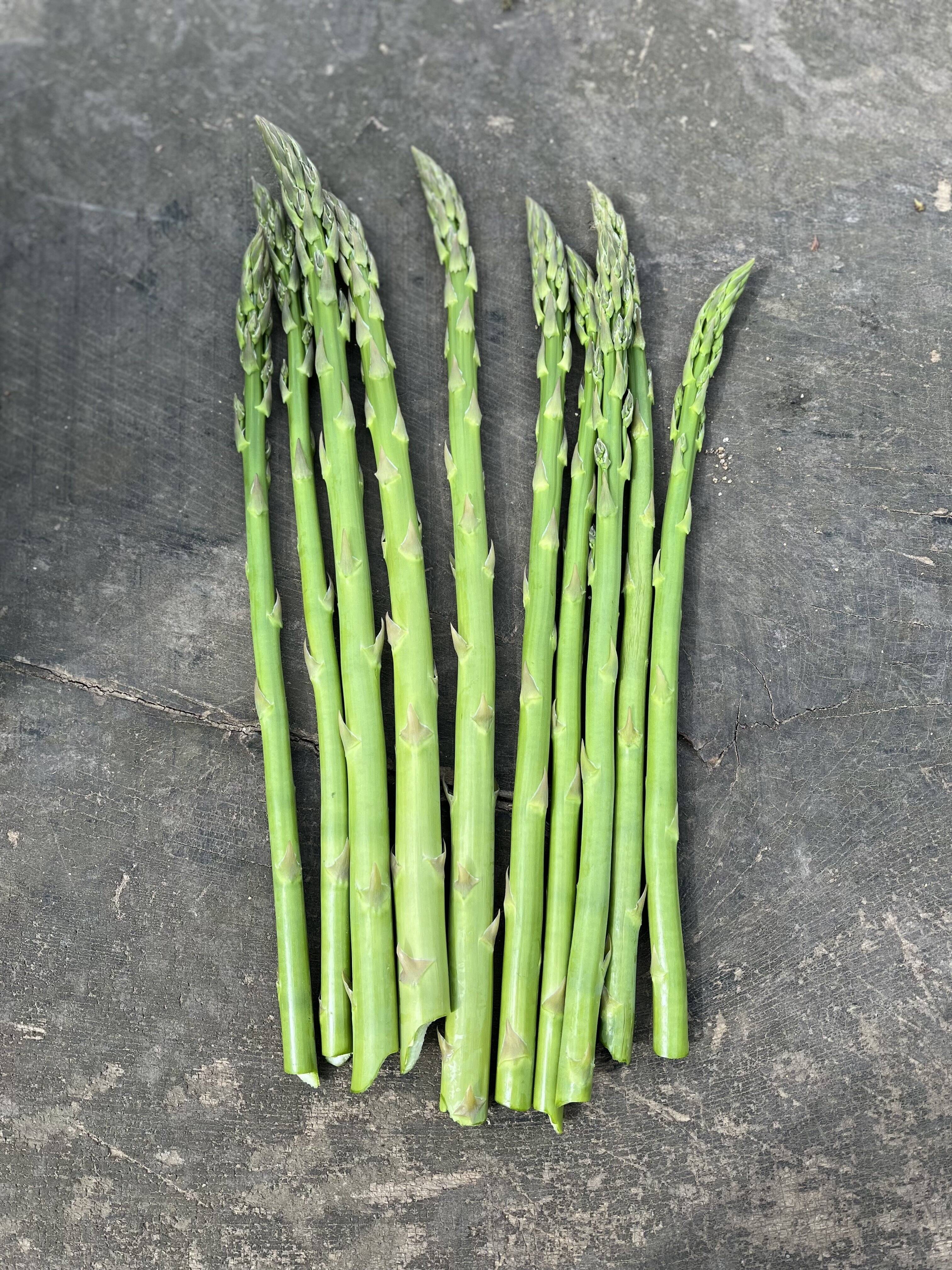 アスパラガス 300g 自家製の有機堆肥たっぷりで育てました 無農薬 無化学肥料 消毒も除草剤も不使用です 埼玉県産のアスパラガス 食べチョク 産地直送 産直 お取り寄せ通販 農家 漁師から旬の食材を直送