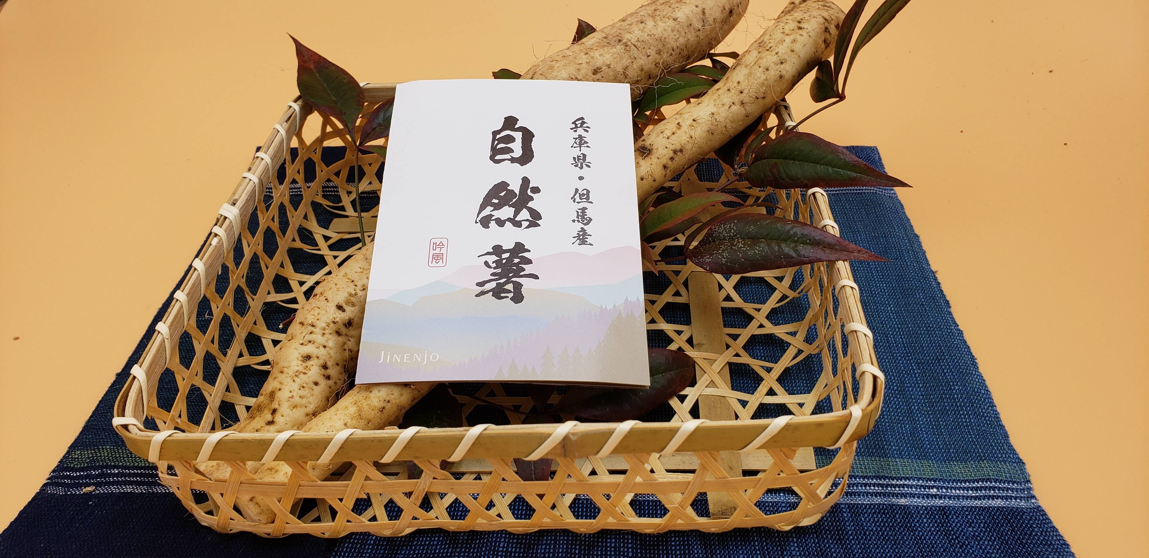 吟風農園の自然薯（一本物３本入り　２ｋg）ご家庭用