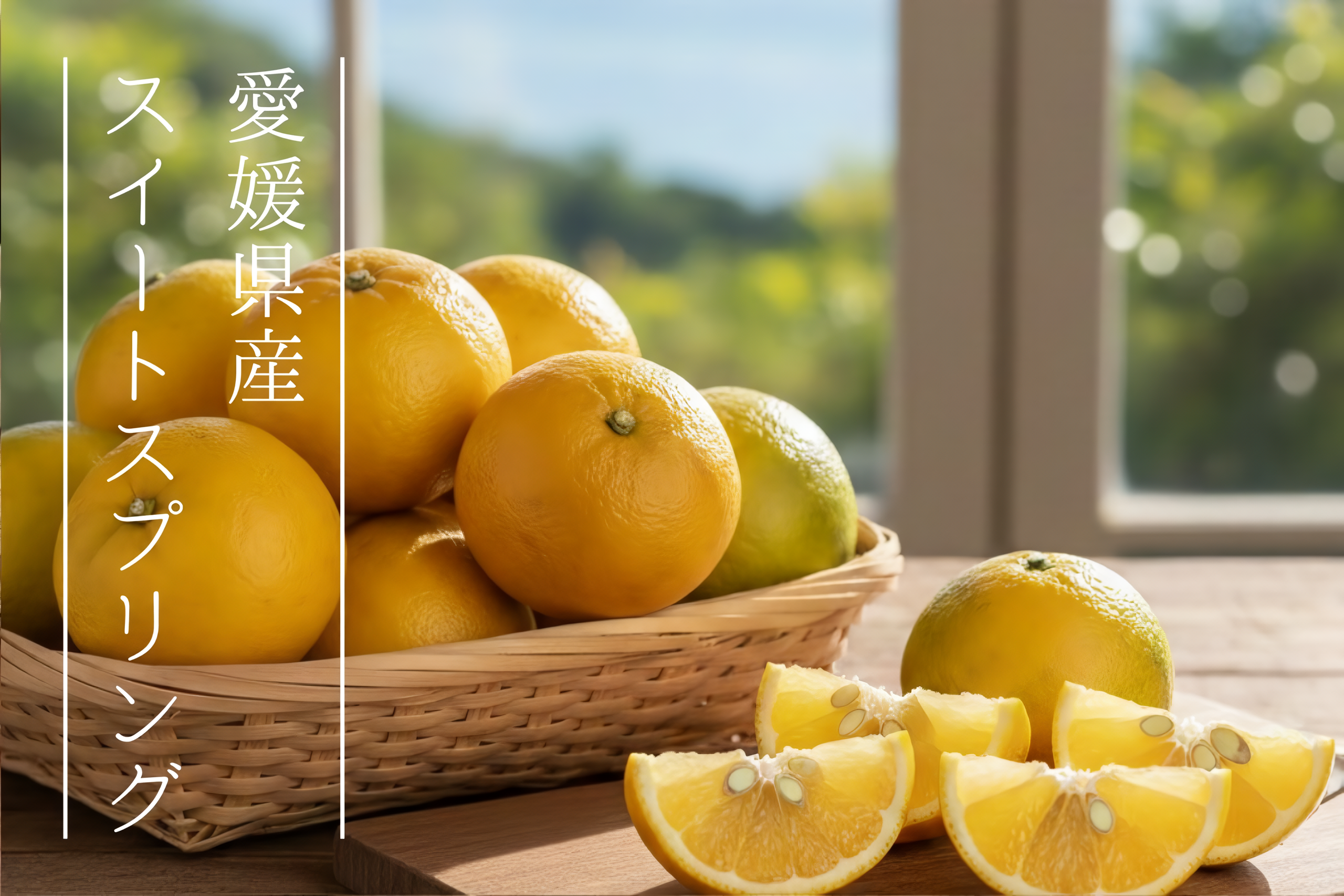 幻の希少柑橘】スイートスプリング3kg ご家庭用 農薬不使用 自然