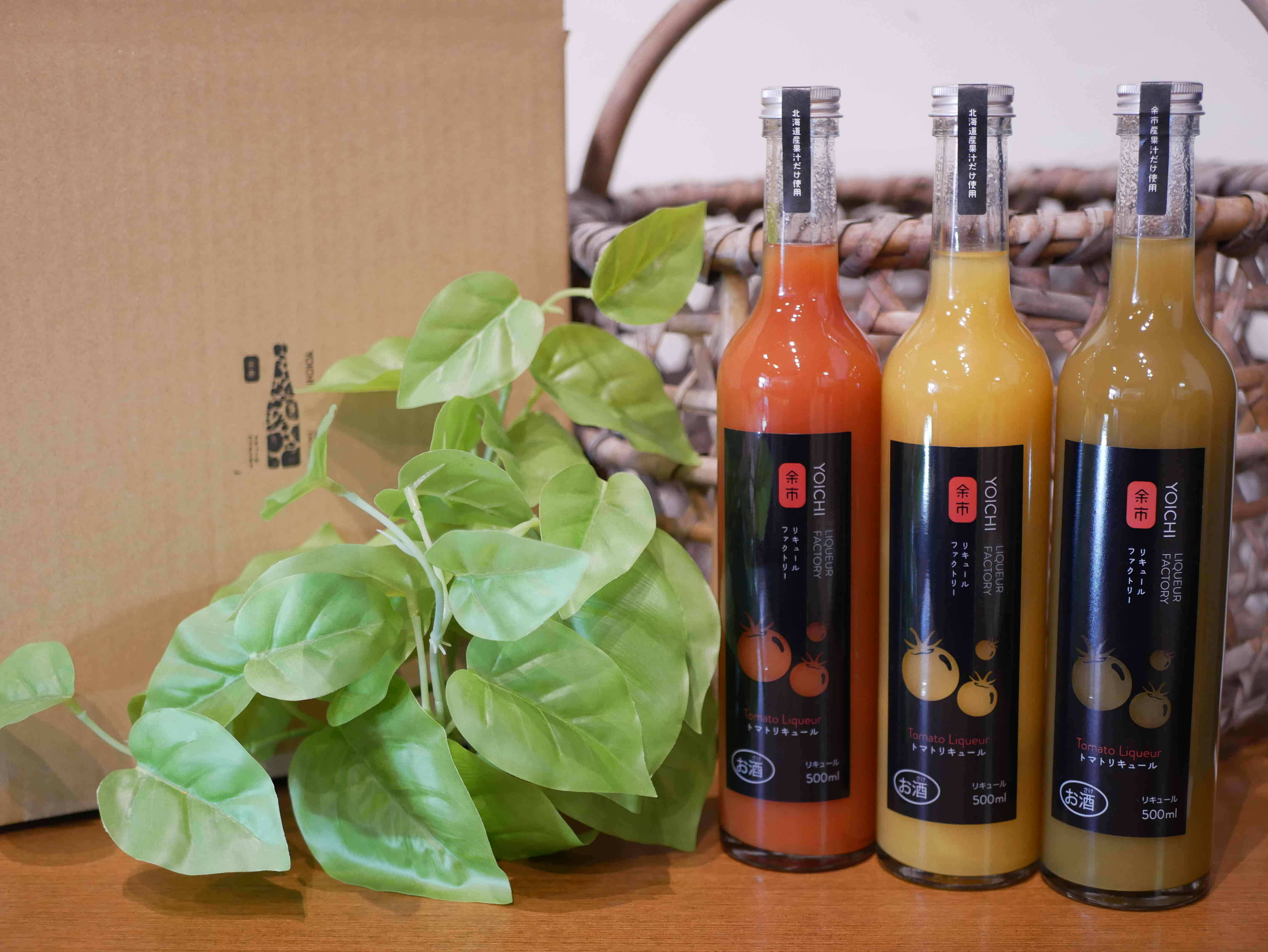 トマトリキュール6点飲み比べセット：北海道産のリキュール｜食べ