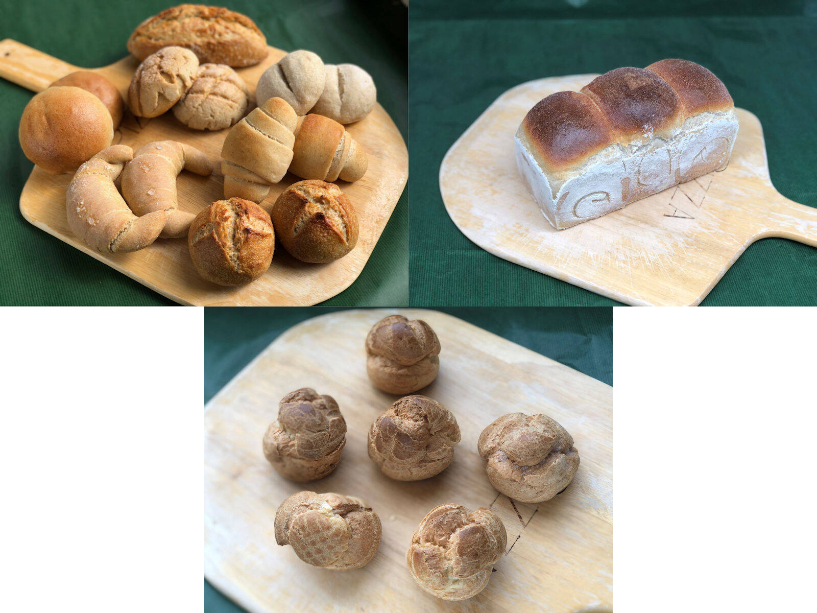 超貴重な有機JAS認証パン】パンセット④+食パン+Sweets③：麦の栽培