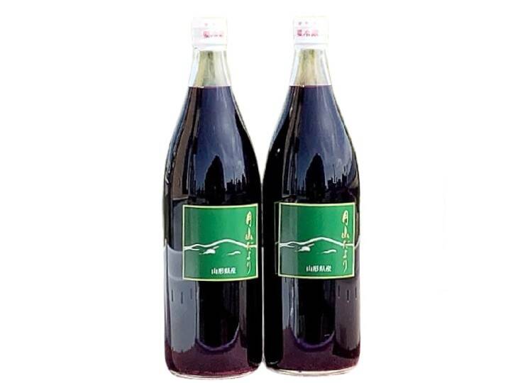 山ぶどう原液100％ジュース 900ml ×2本 糖度22度の極甘ジュース