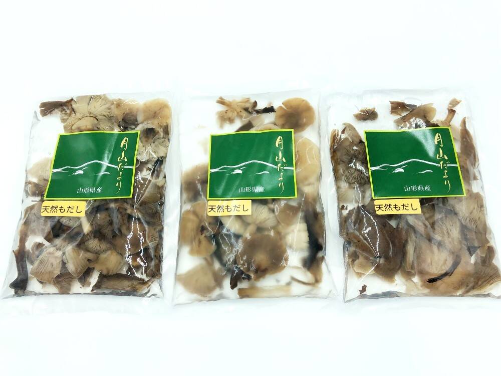 山形県産 天然もだし(ならたけ）水煮」 70gx3 3袋セット
