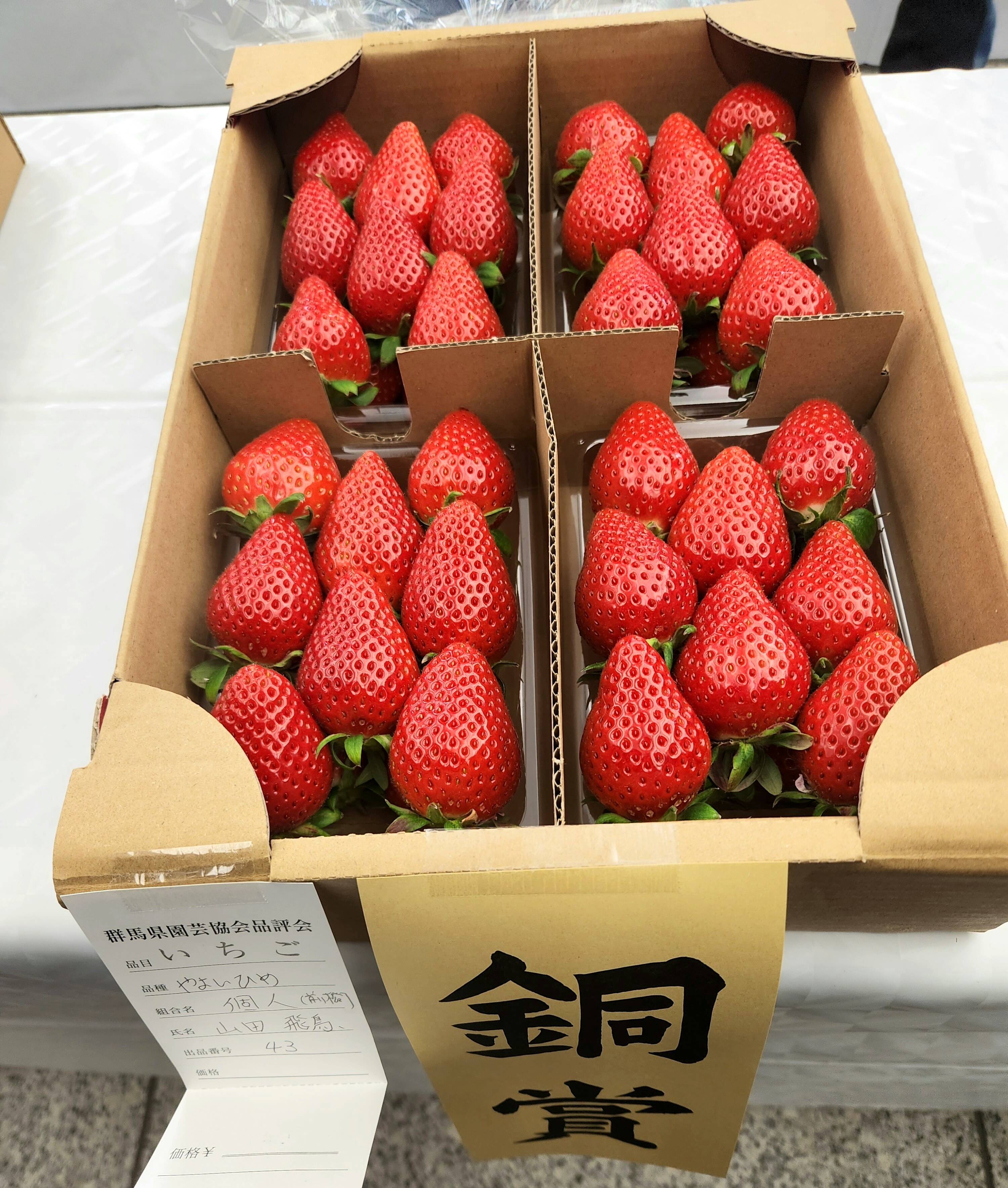 不揃いいちご4品種食べくらべ② - 果物