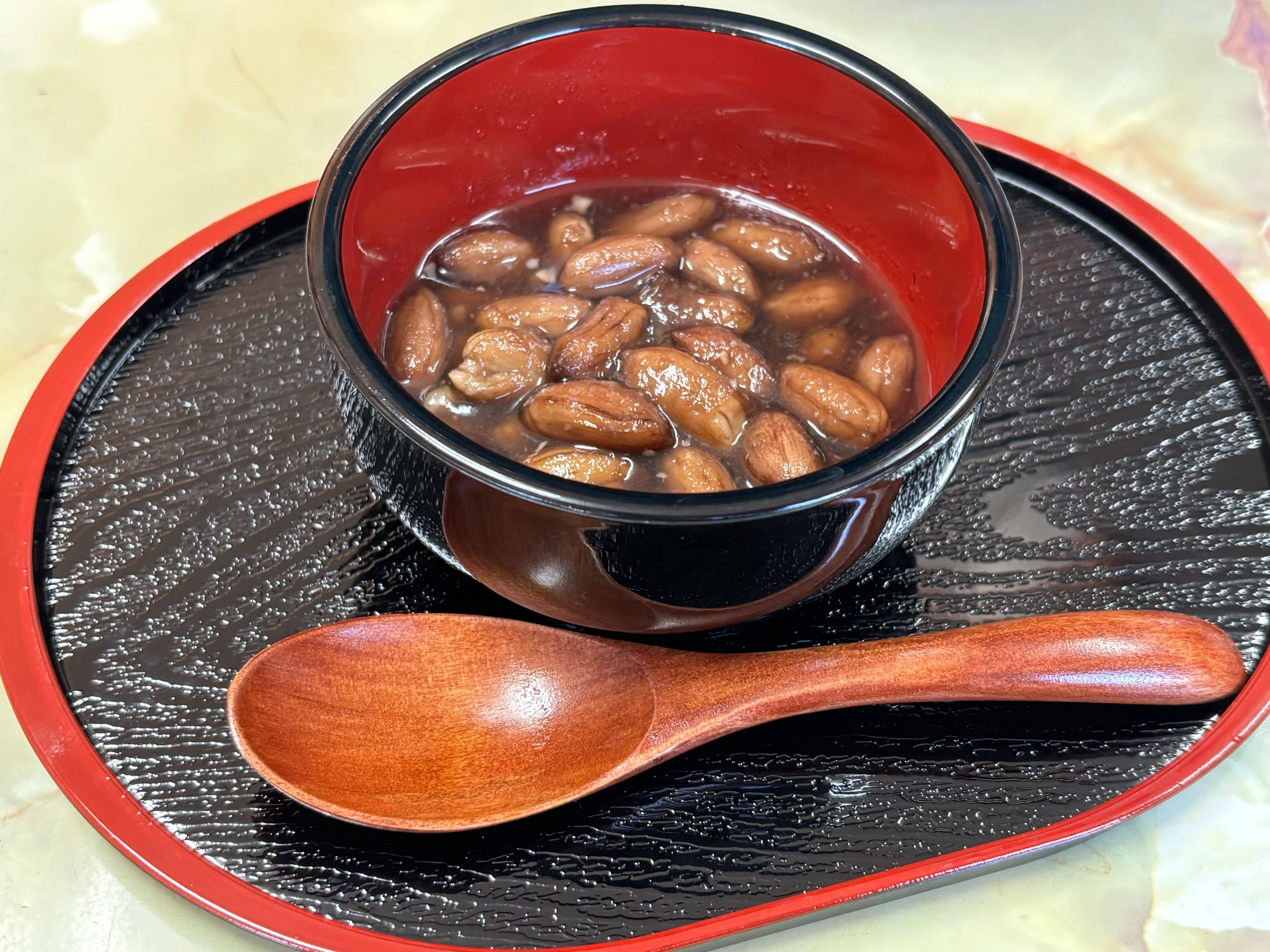 唇でほどけるほどに柔らかい！ピーナッツぜんざいセット140g×3P：千葉