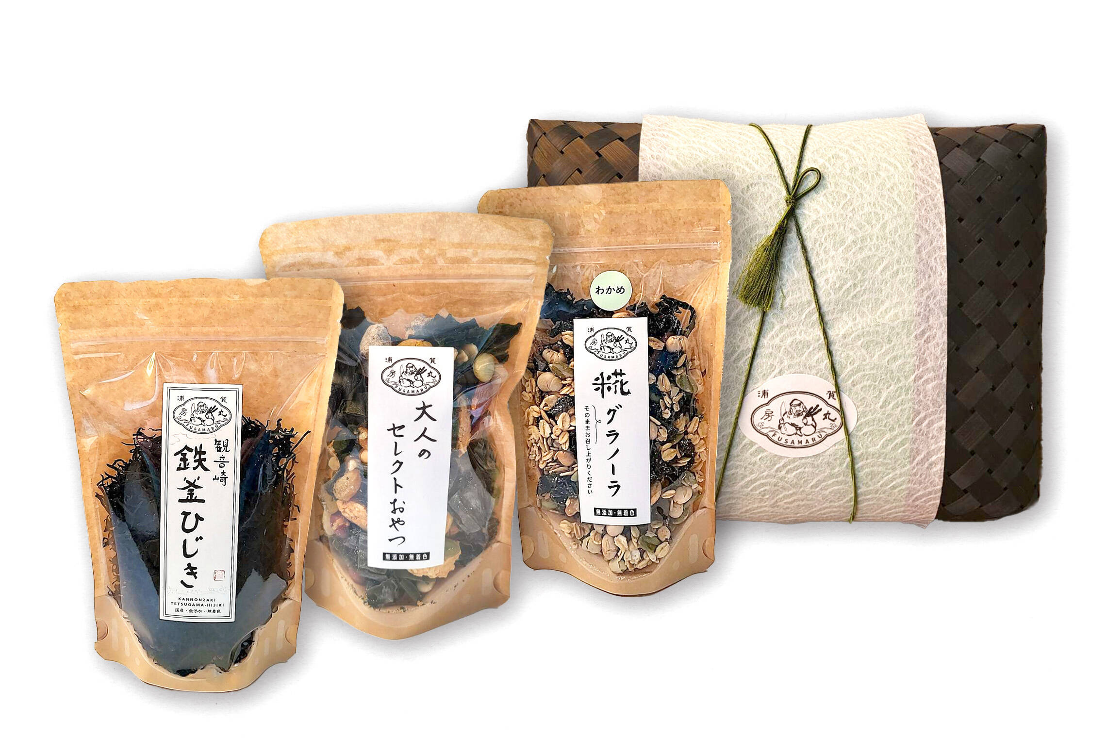 完売 冬ギフト】海の宝箱セット(鉄釜ひじき・わかめグラノーラ・大人 その他 加工食品