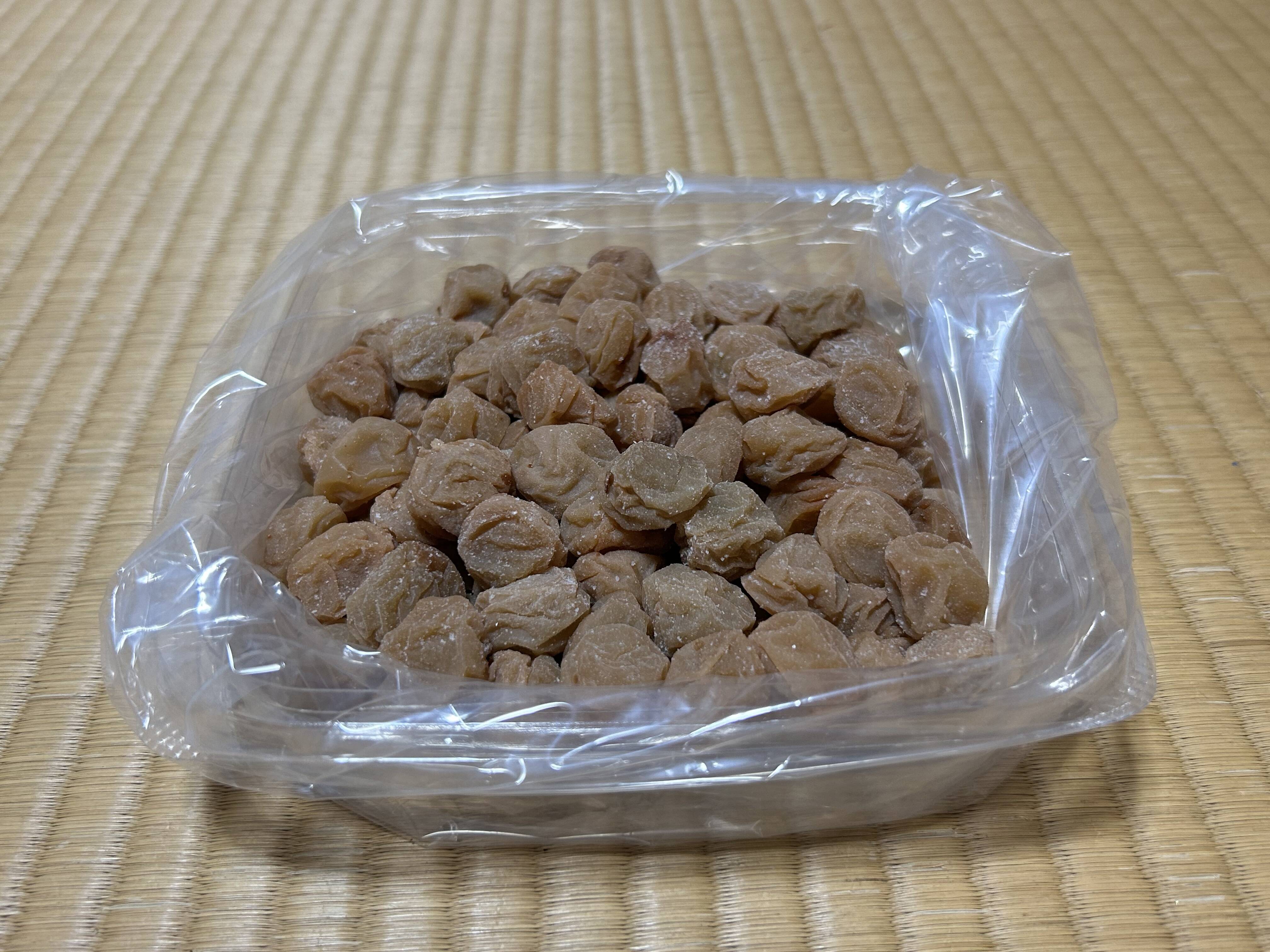 2L 梅農家が作ったすっぱい小梅の梅干し400グラム 紀州梅干し 白
