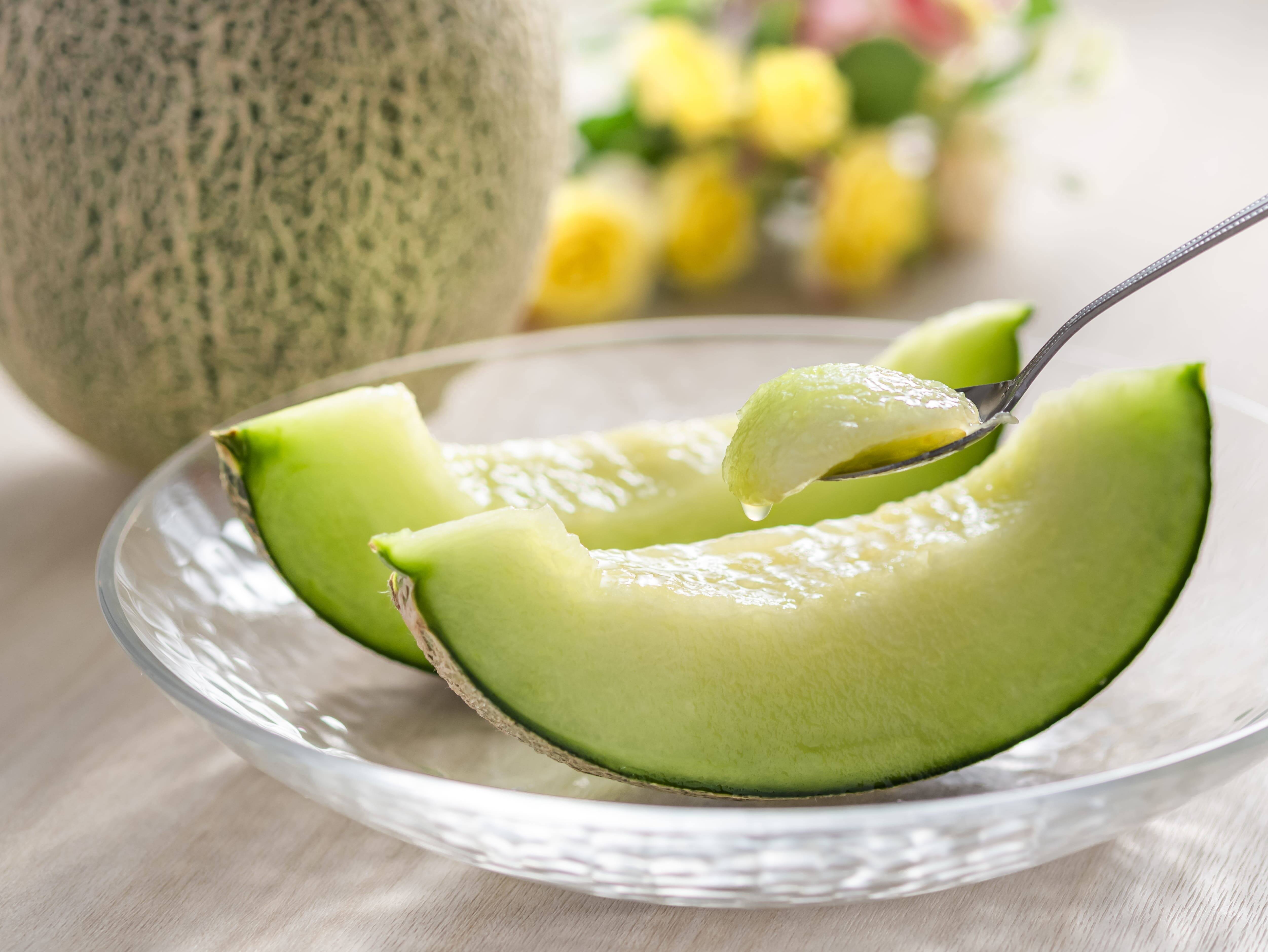 🍴 Eat choku ｜ [Sweet and juicy] Refreshing fruity!Atsumi Peninsula Takami melon (XNUMX pieces) …
