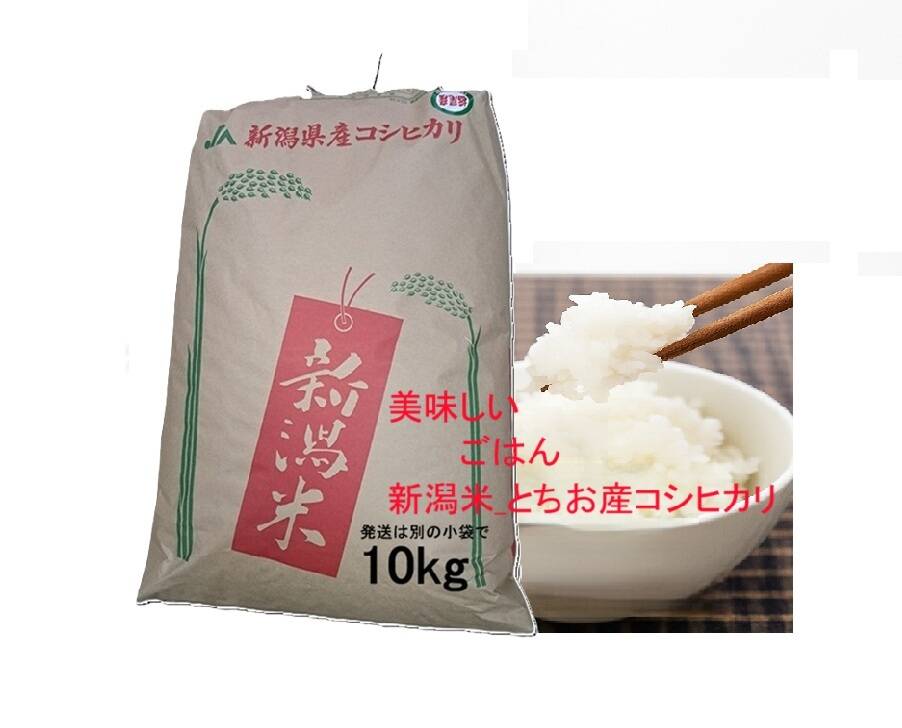 新米コシヒカリ 農家直送 米 新米 新潟県産 ＊数量限定＊ 玄米 中米 令和7年新米・予約】【第2段】 【新潟・とちお産コシヒカリ