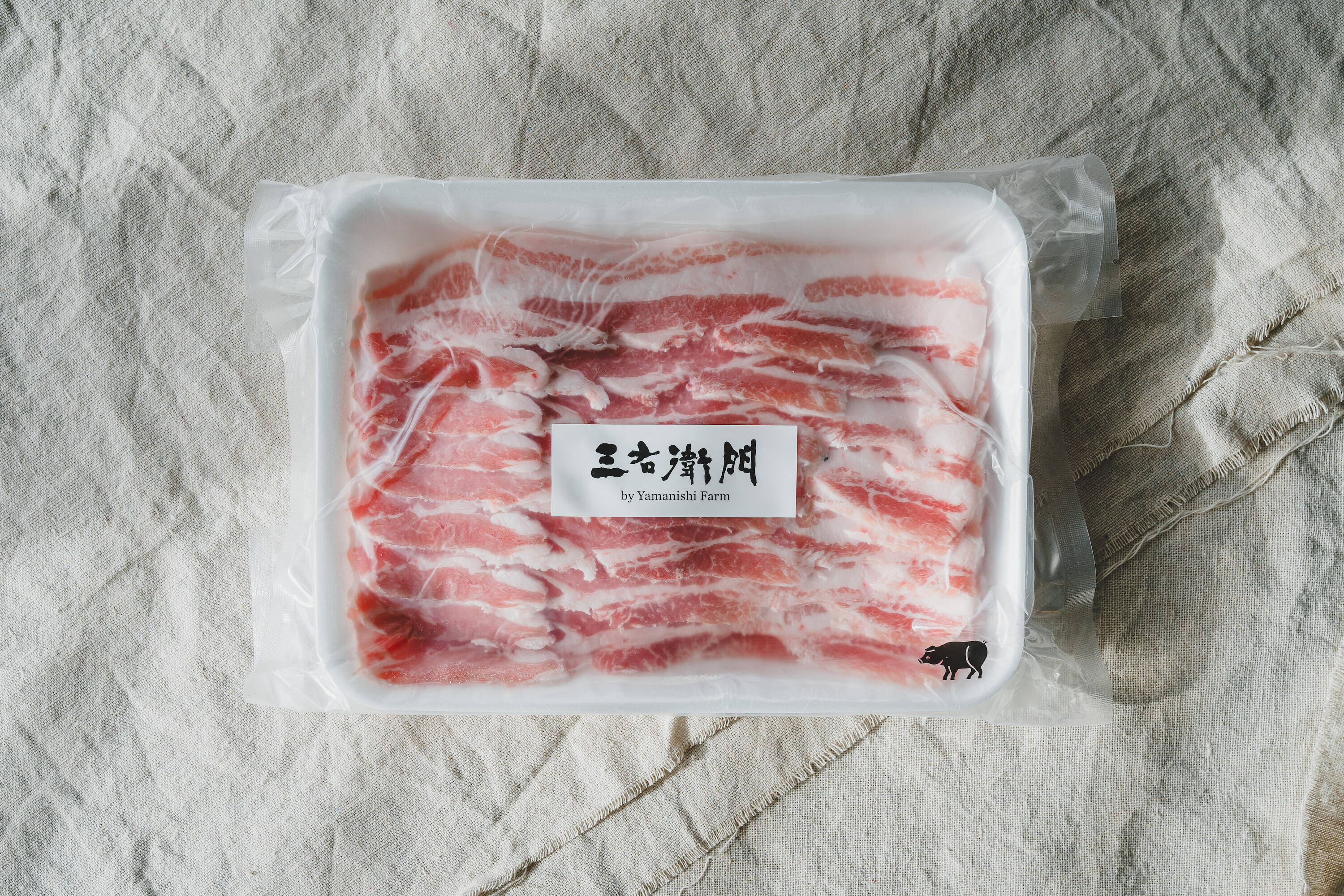 トロふわの旨味。しゃぶしゃぶ用バラ肉 2mm 500g：茨城県産の