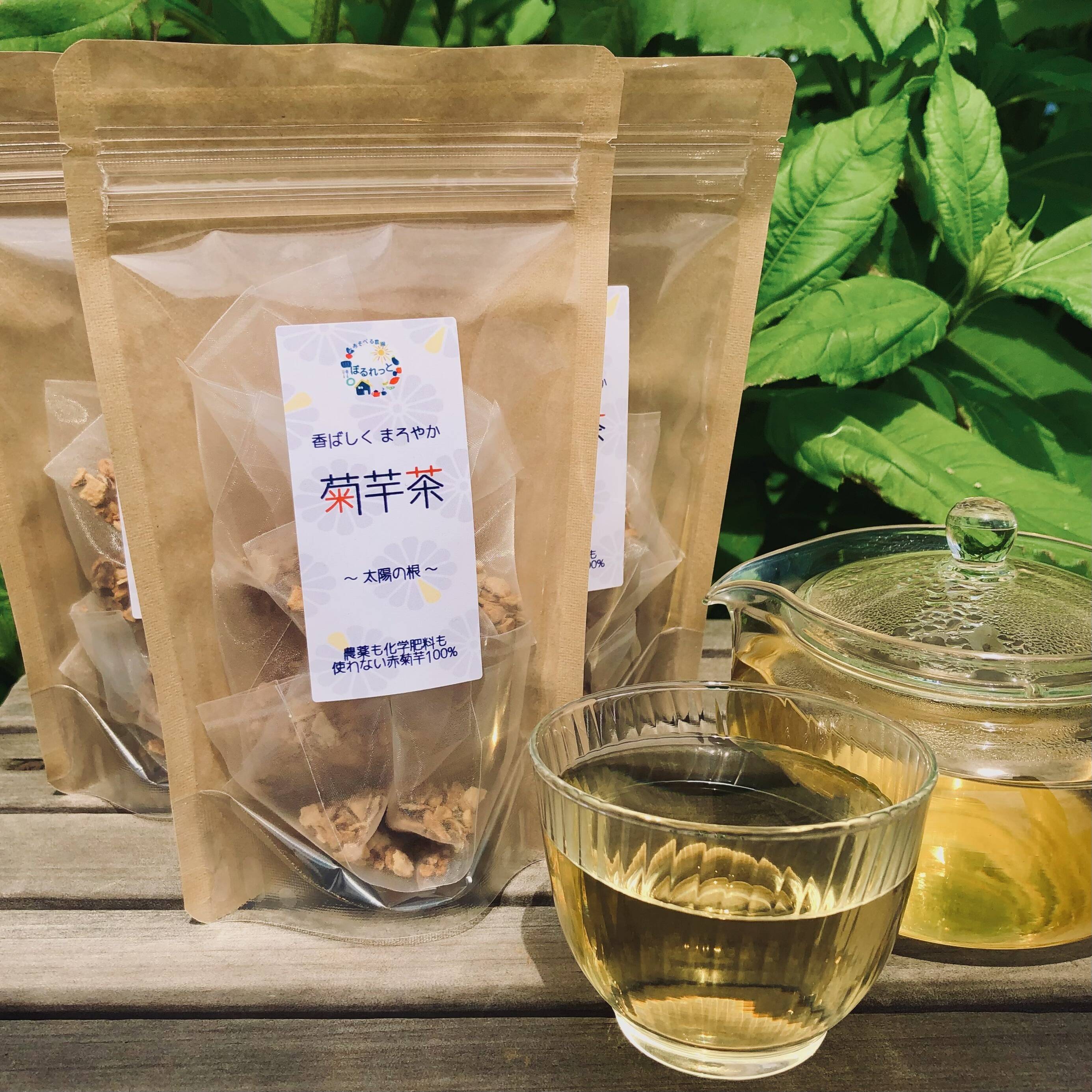 菊芋茶＊最高の腸活サポーター＊(2g×10包)×6袋：茨城県産の加工品