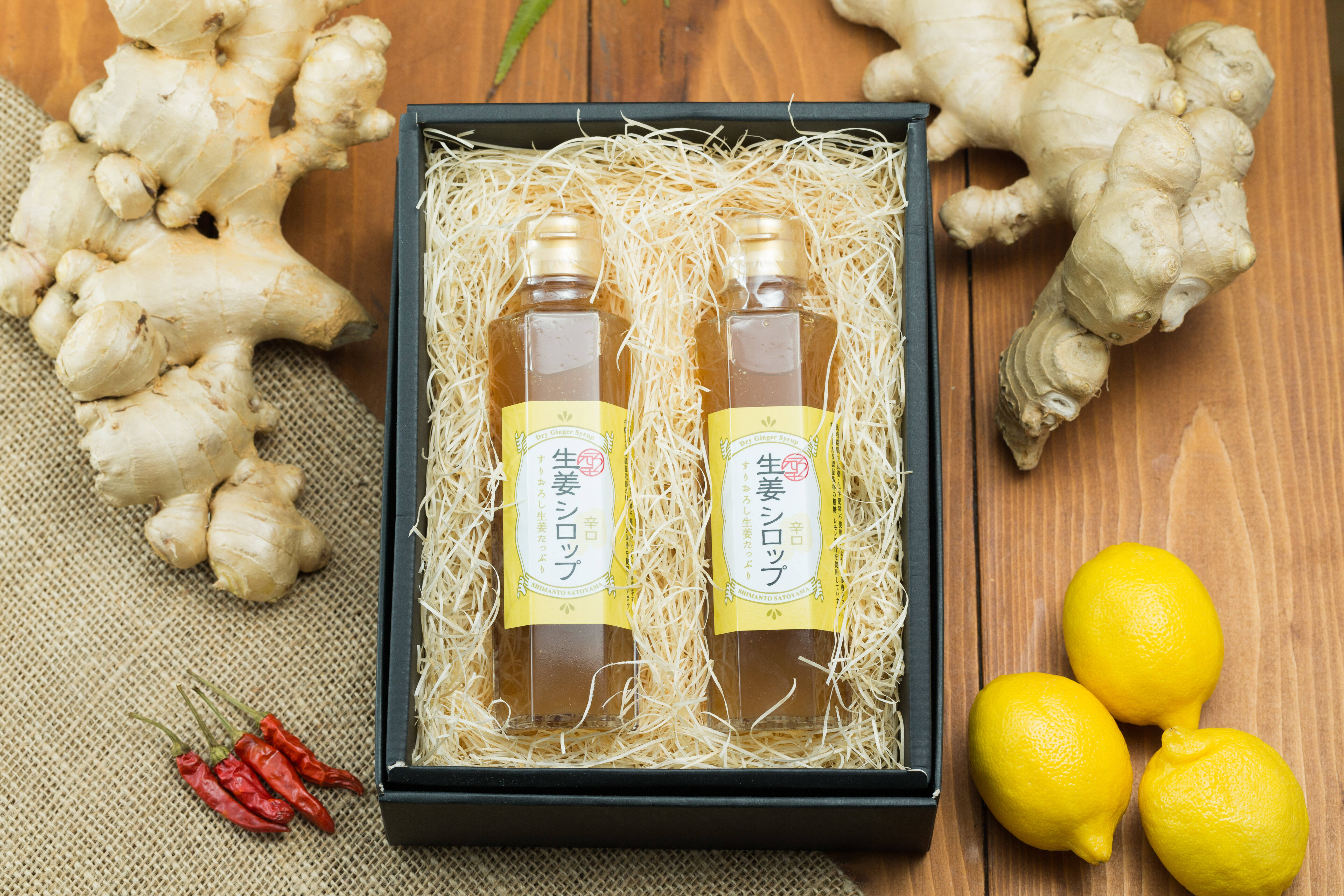無添加】ガツンとくる生姜感！すりおろし生姜の辛口ジンジャーシロップ