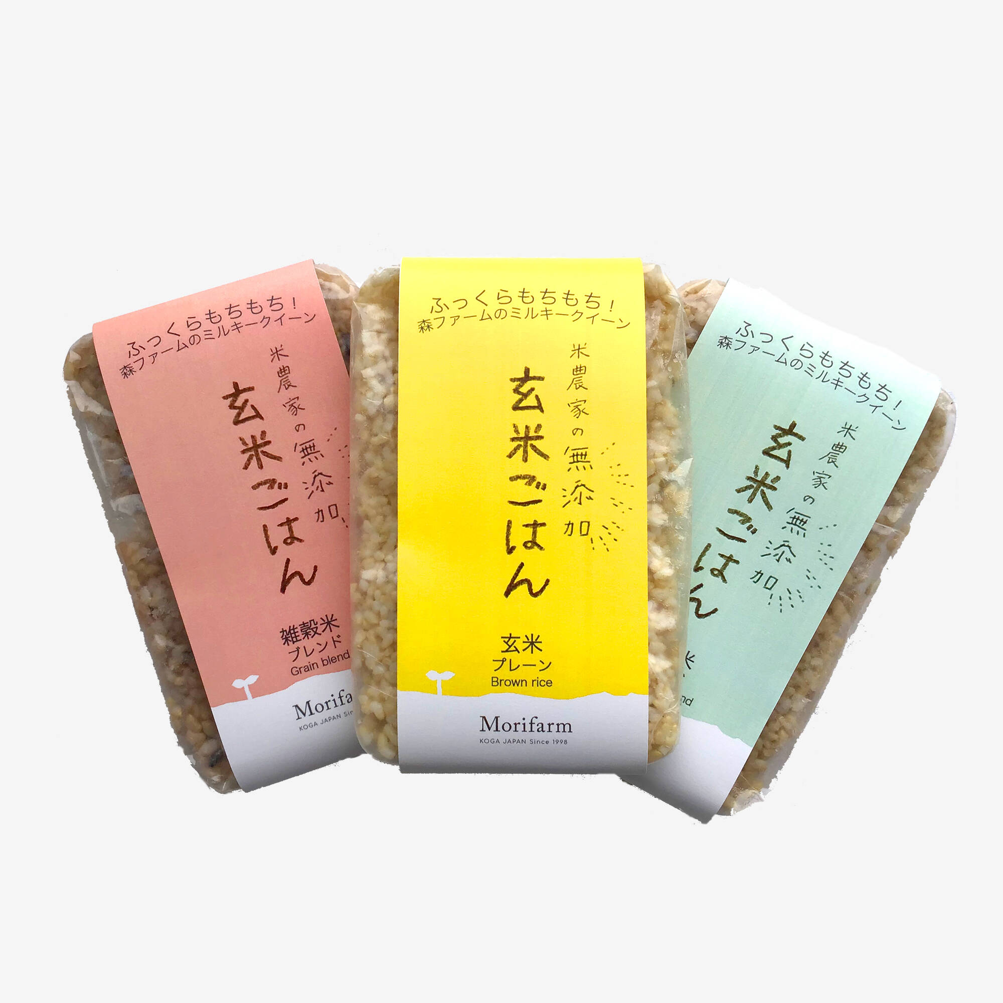 ふっくらもちもち!米農家の無添加玄米ごはん 12食分(3種類x ふっくらもちもち!米農家の無添加玄米ごはん 12食分(3種類x