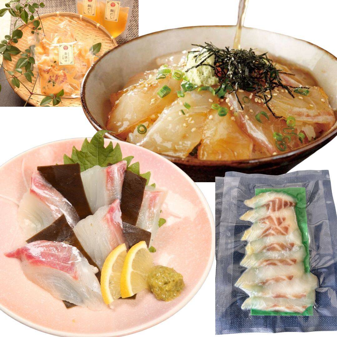 福袋2025】12,000円相当！沼津産真鯛 ごま茶漬け8・こぶ締め4